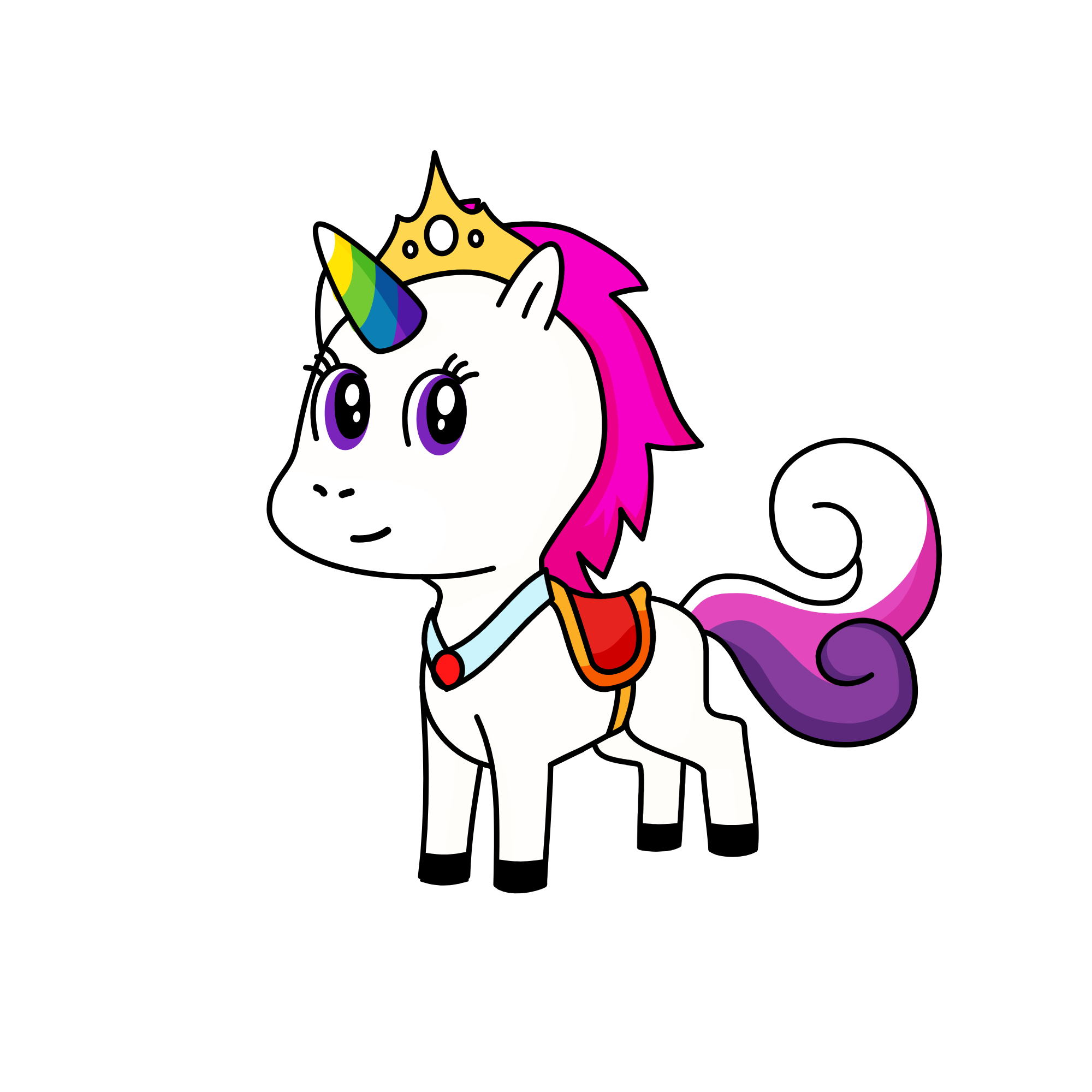 crystal, the unicorn