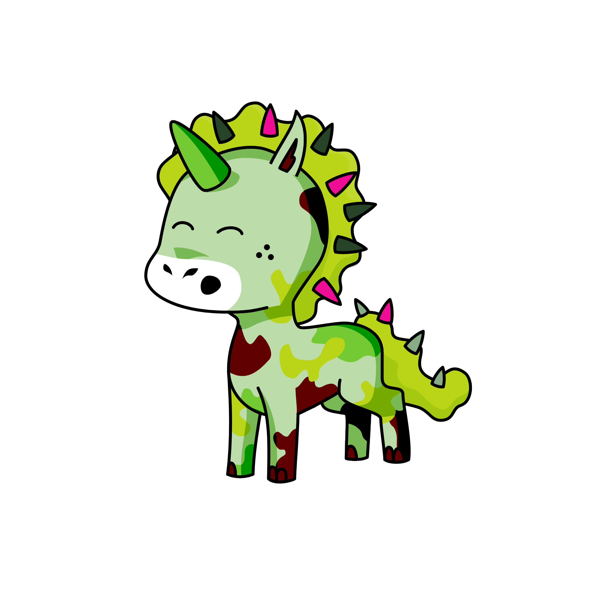 Grass, the unicorn