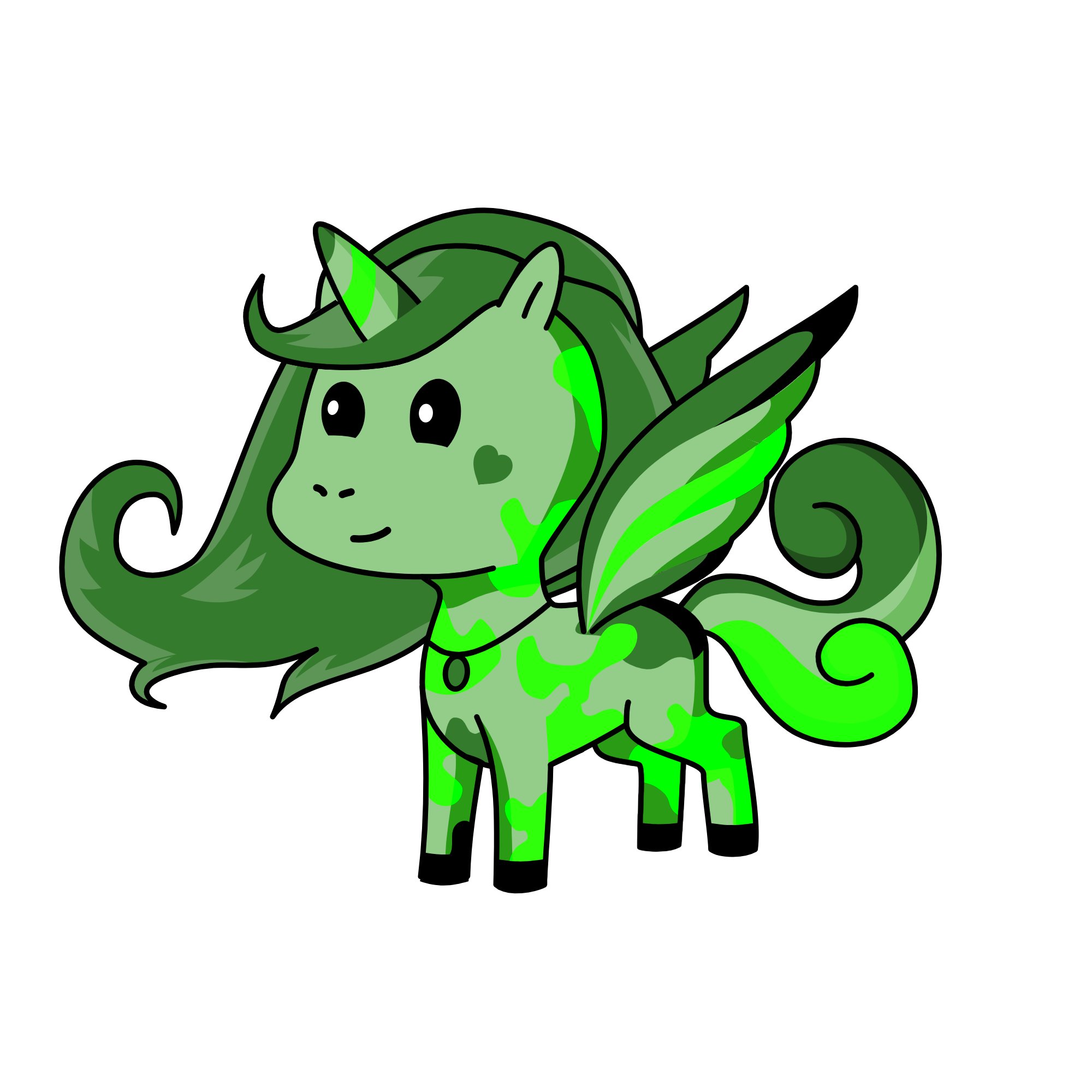 fern(hulks pet), the unicorn