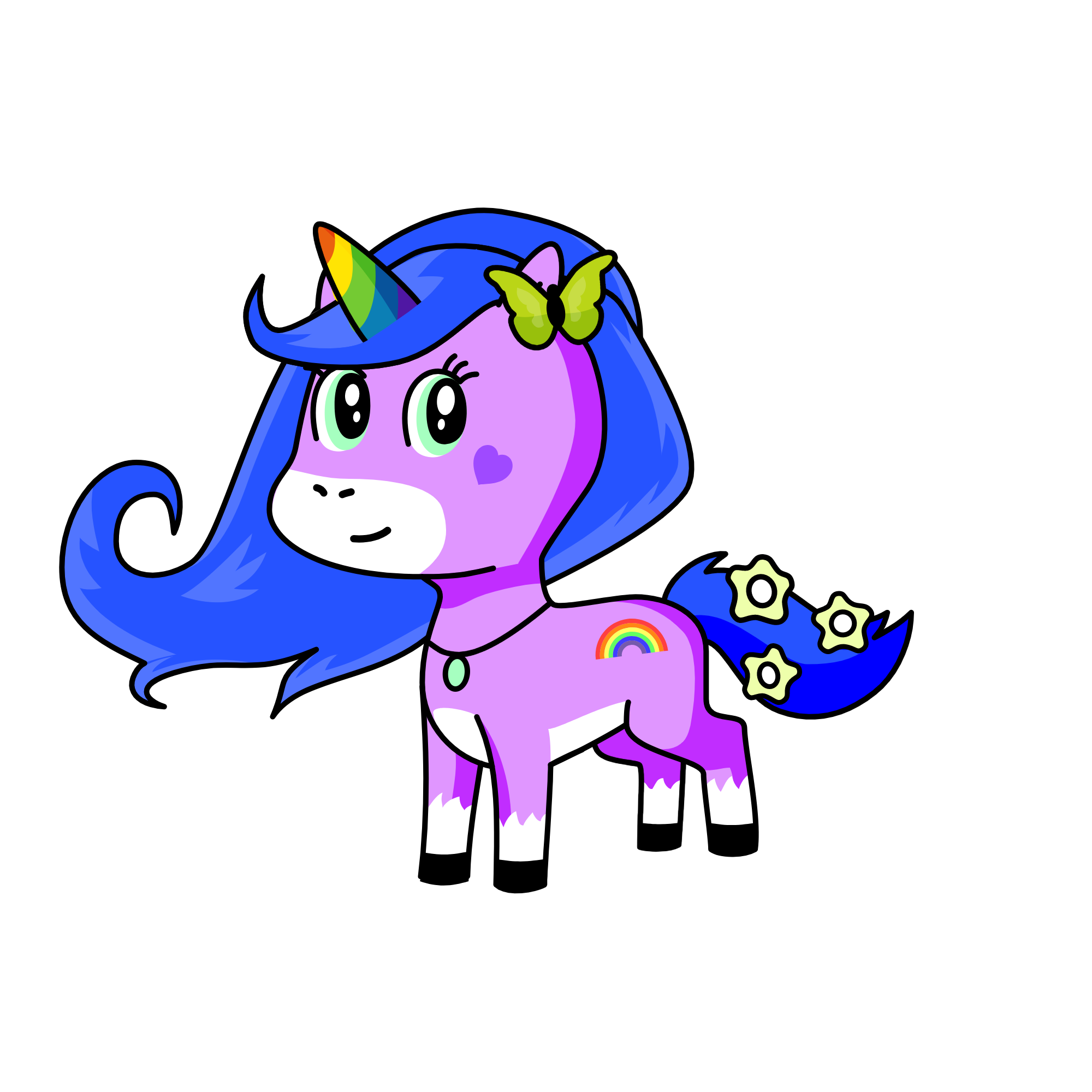 candy, the unicorn