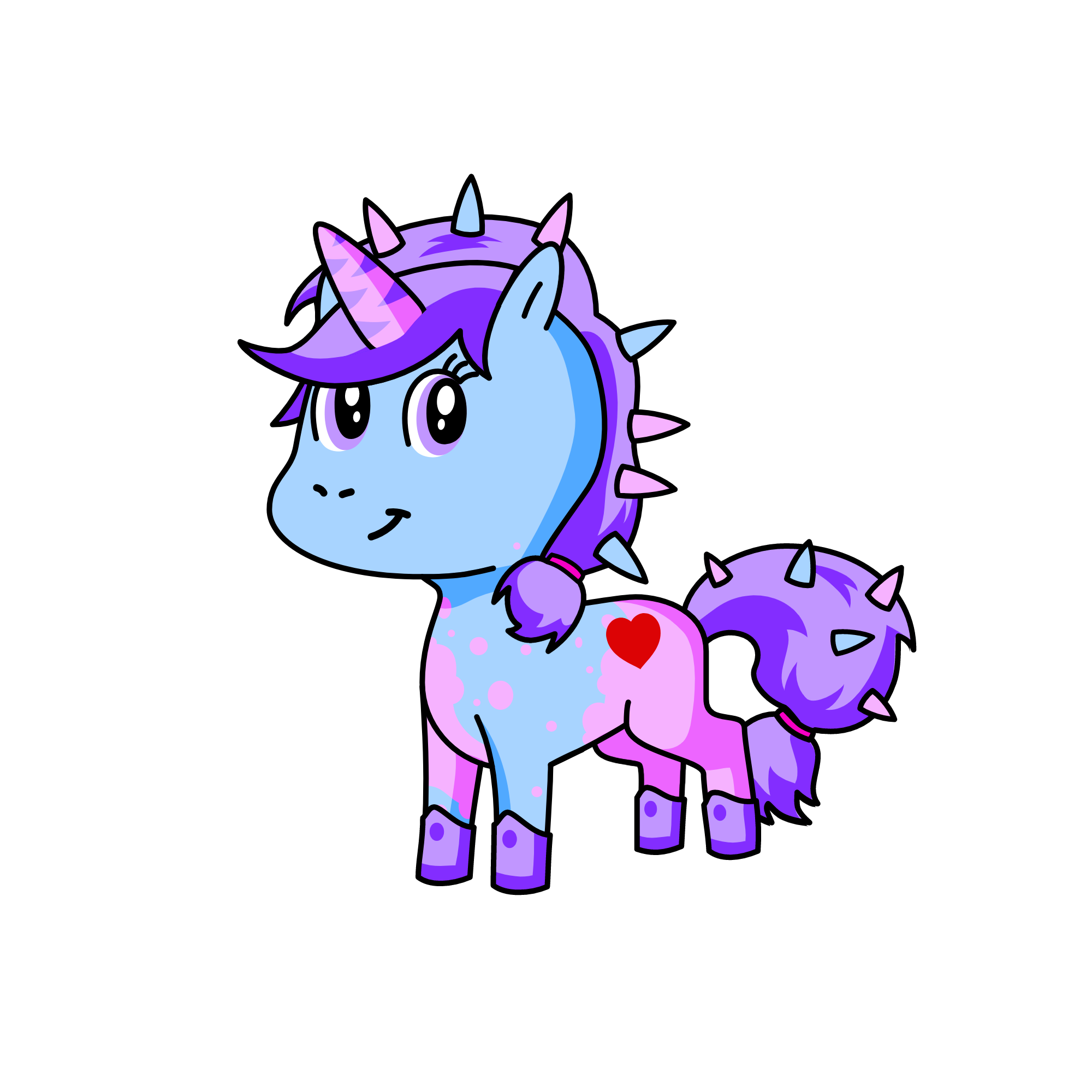 Snow Drift, the unicorn