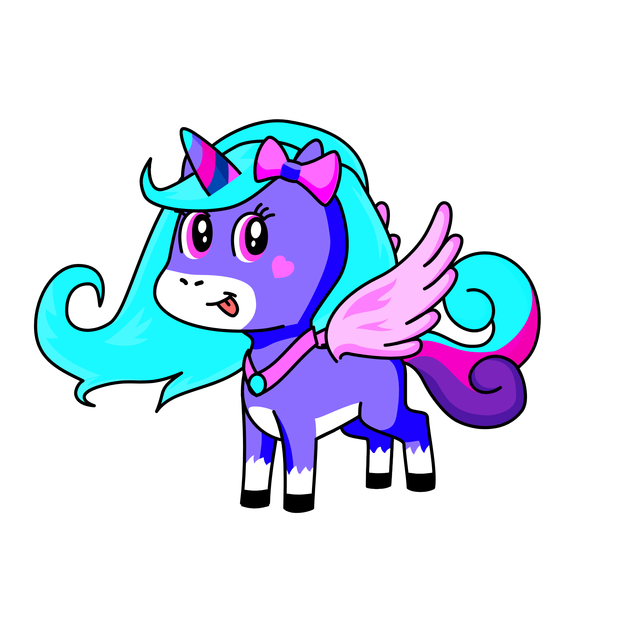 Star swirl, the unicorn