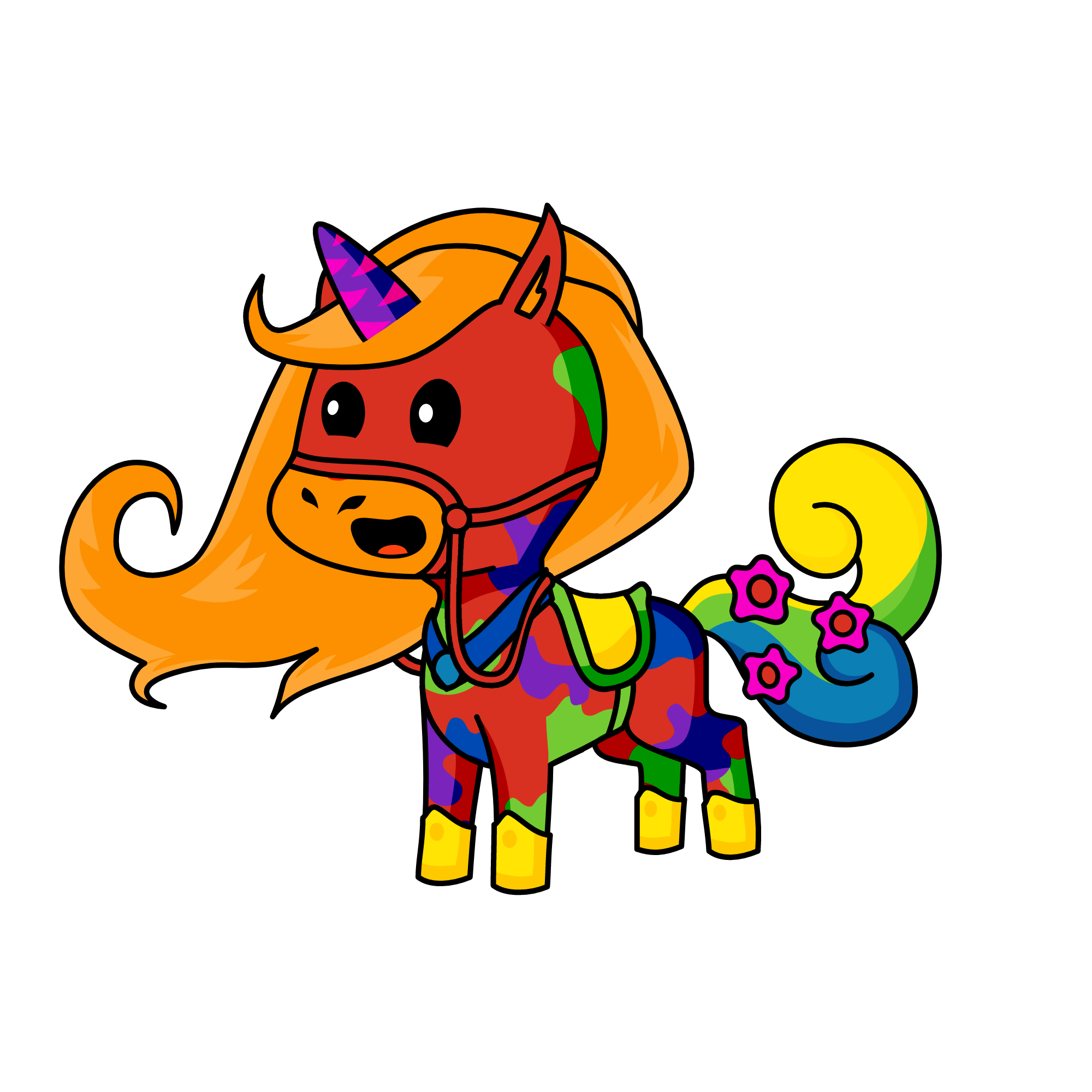 rainbow, the unicorn