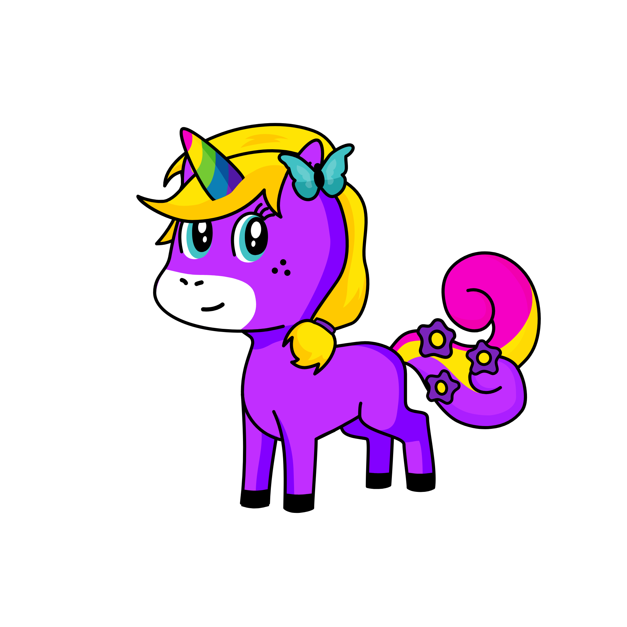۰, the unicorn