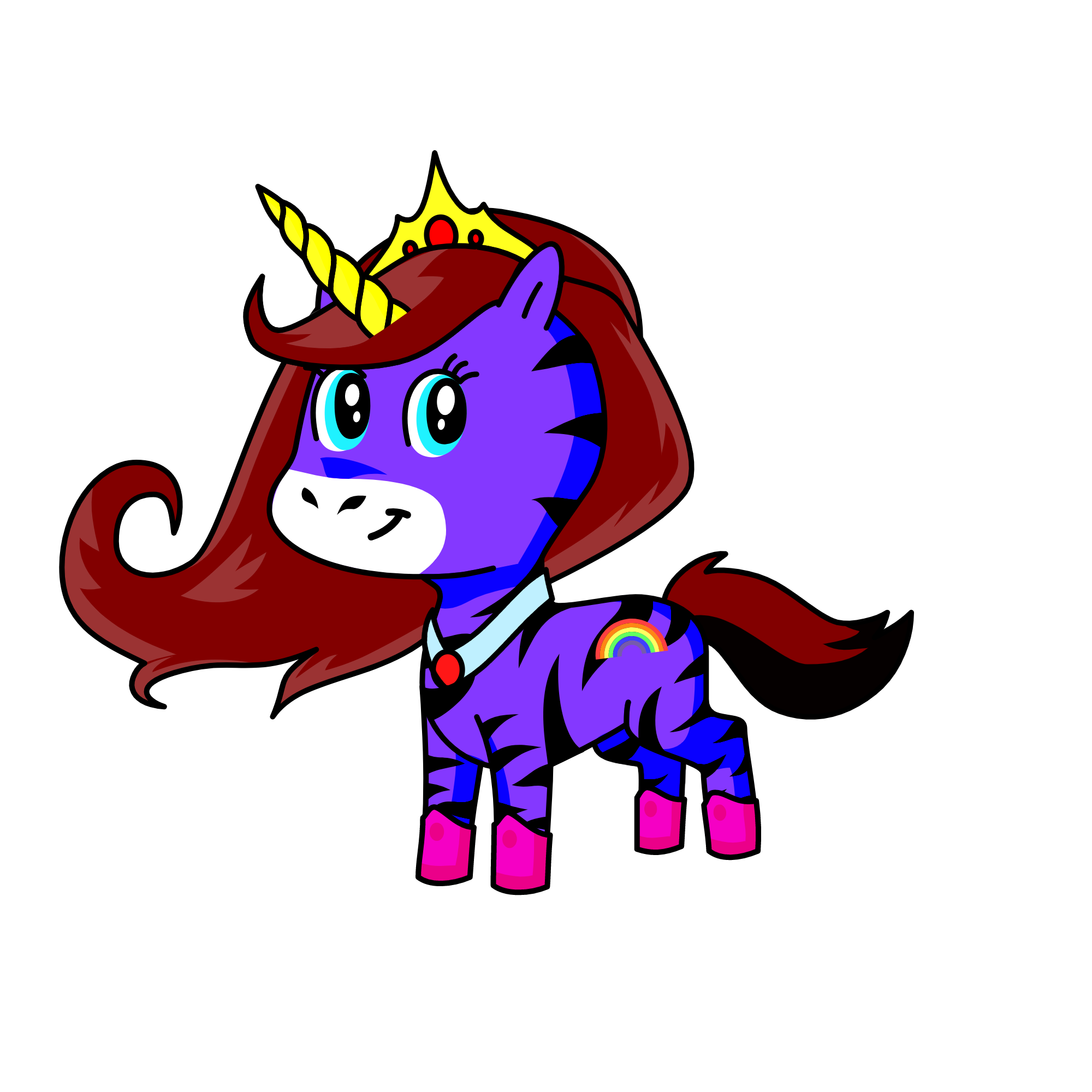 Lila., the unicorn