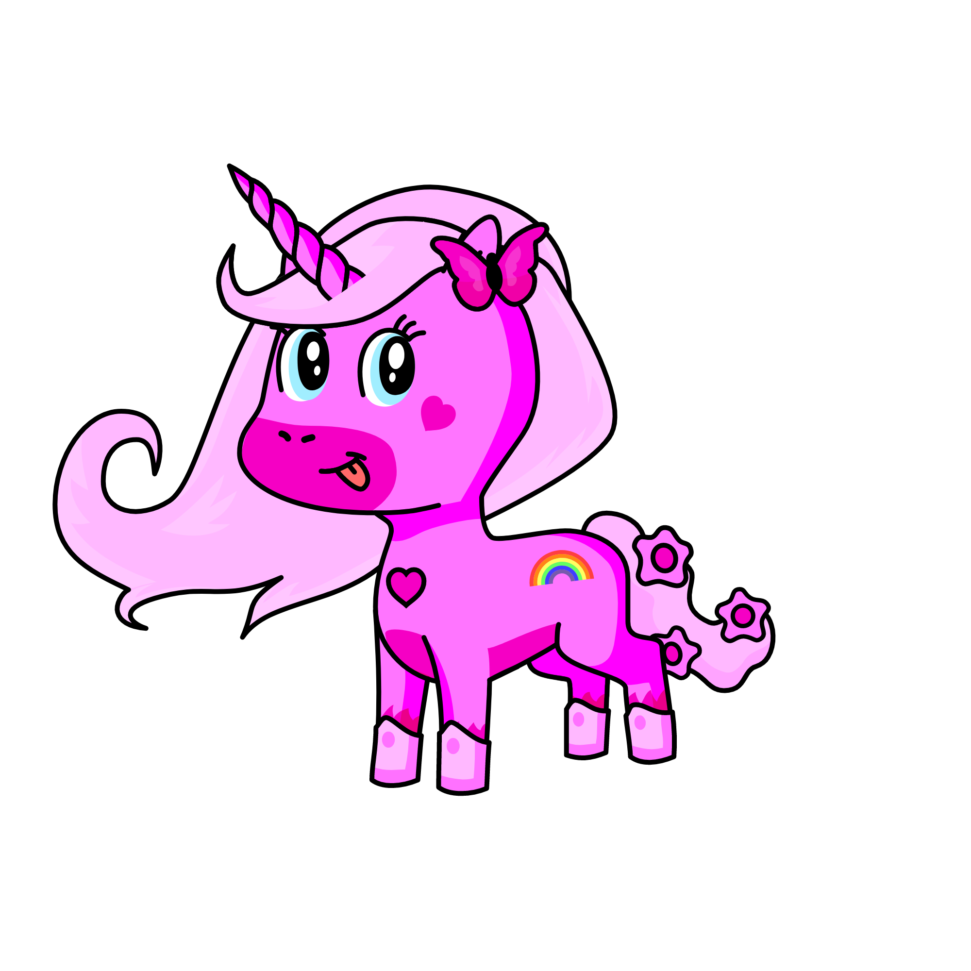 melody, the unicorn