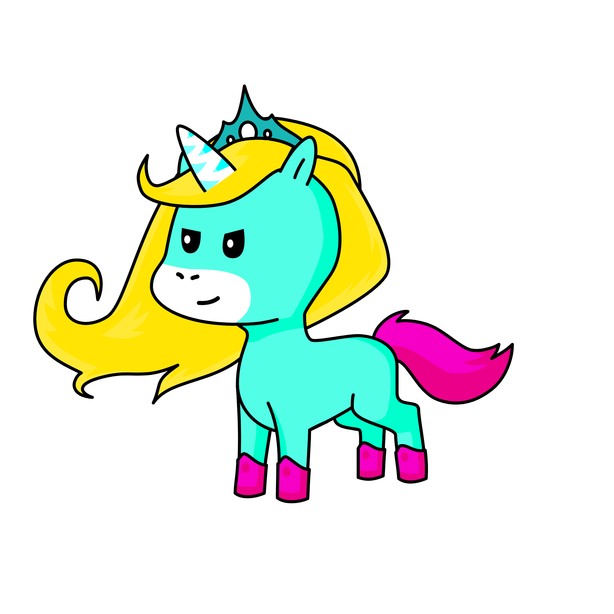 Diana, the unicorn