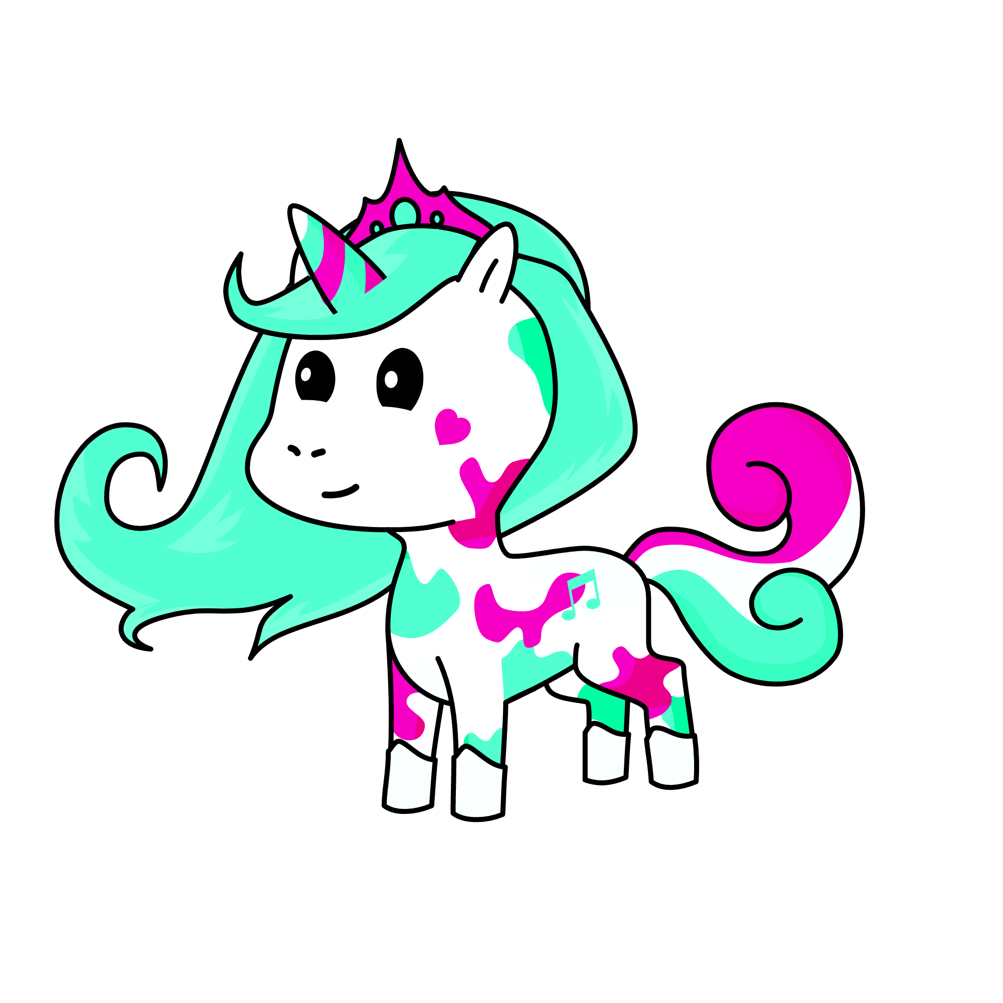 Princess Celastia, the unicorn