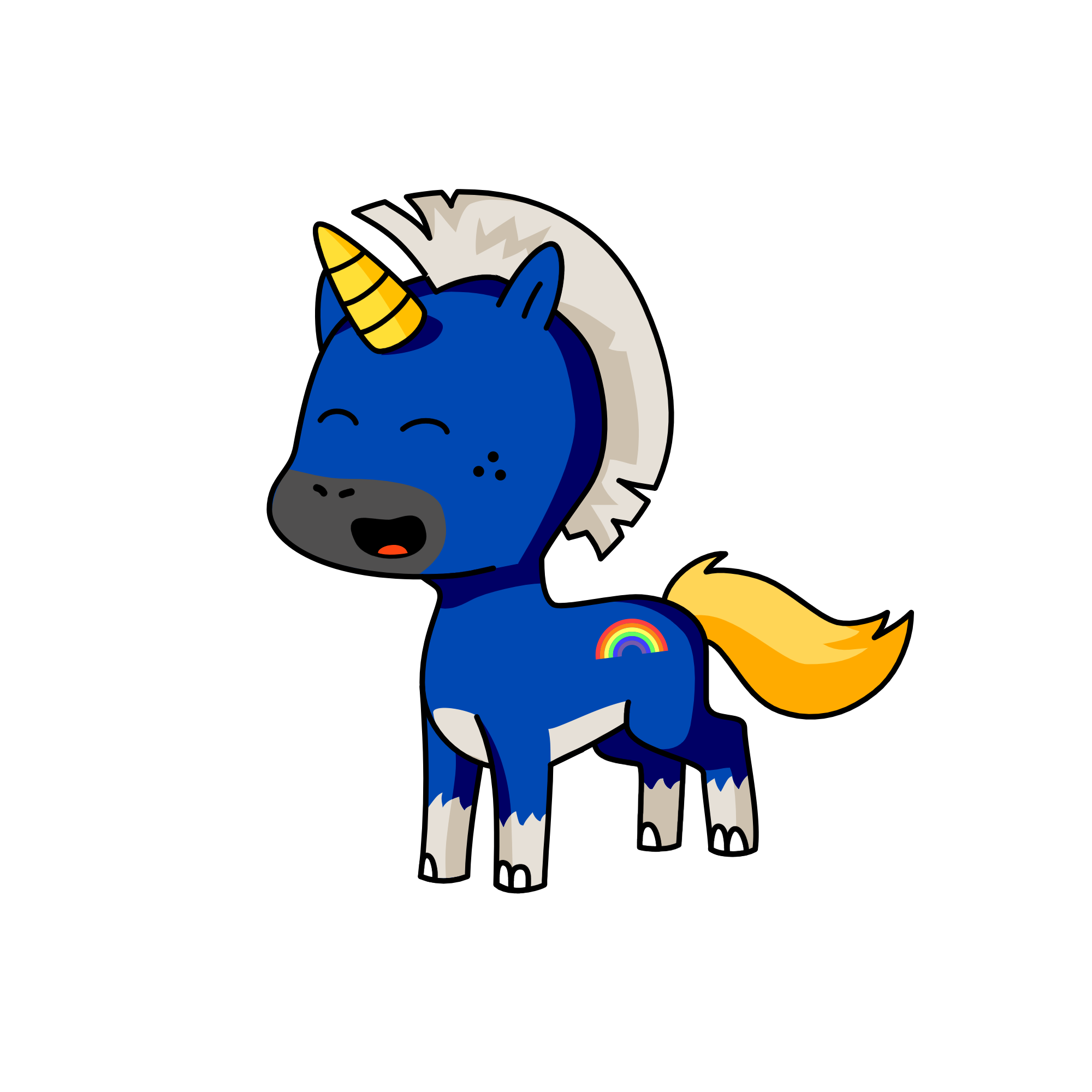 hugicorn, the unicorn