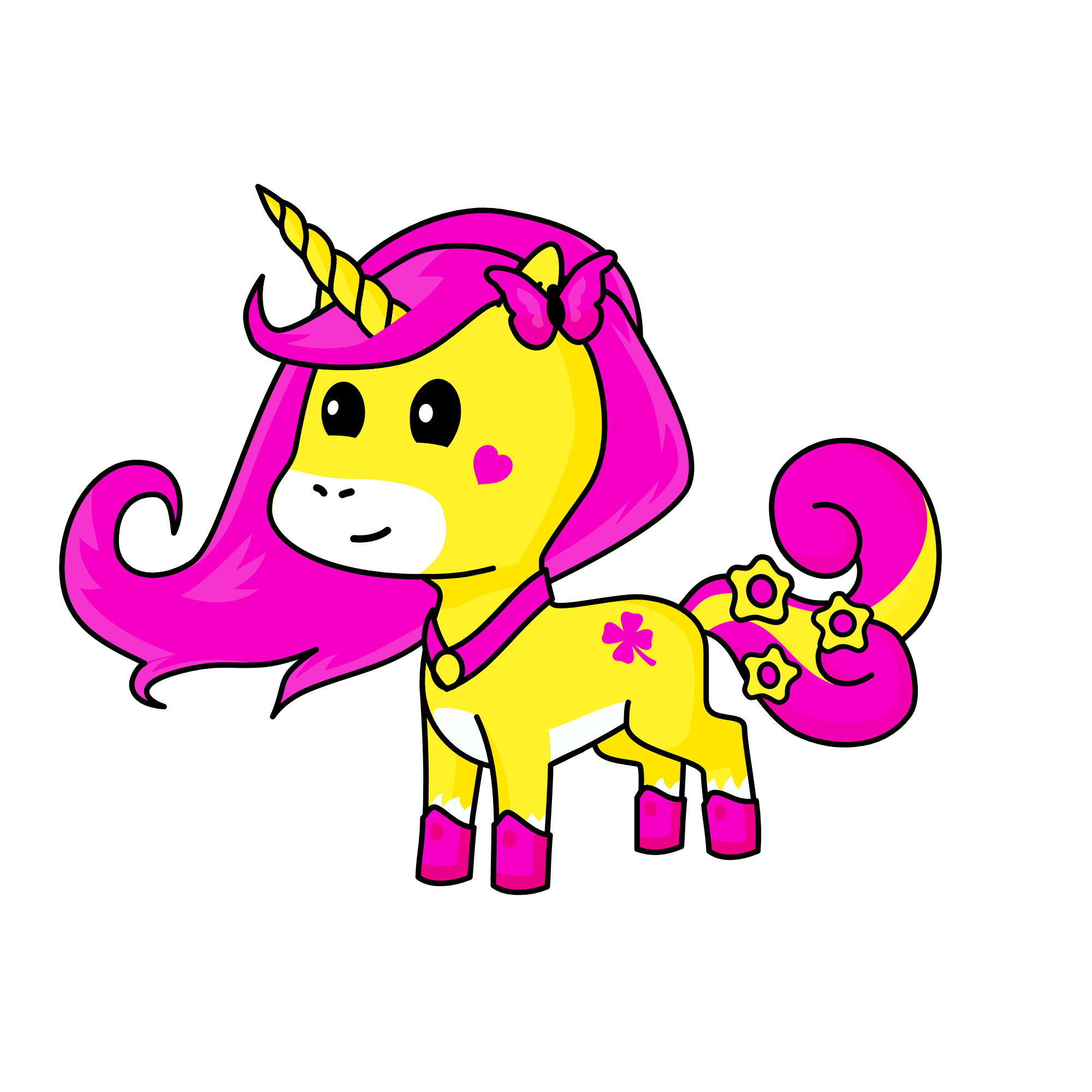 Fluttershy, the unicorn