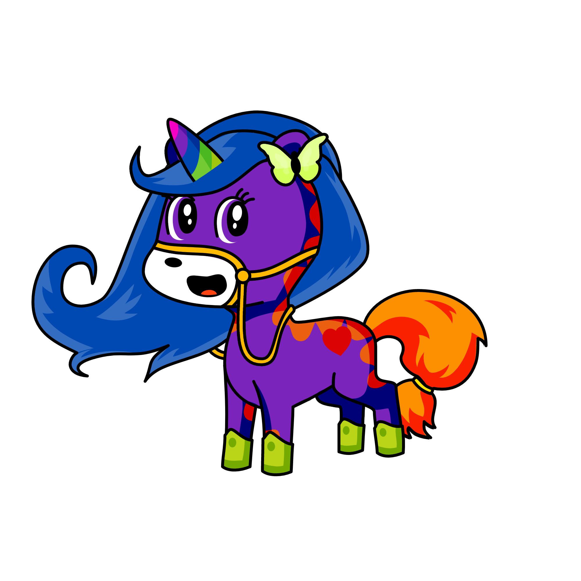 Ffffffff, the unicorn