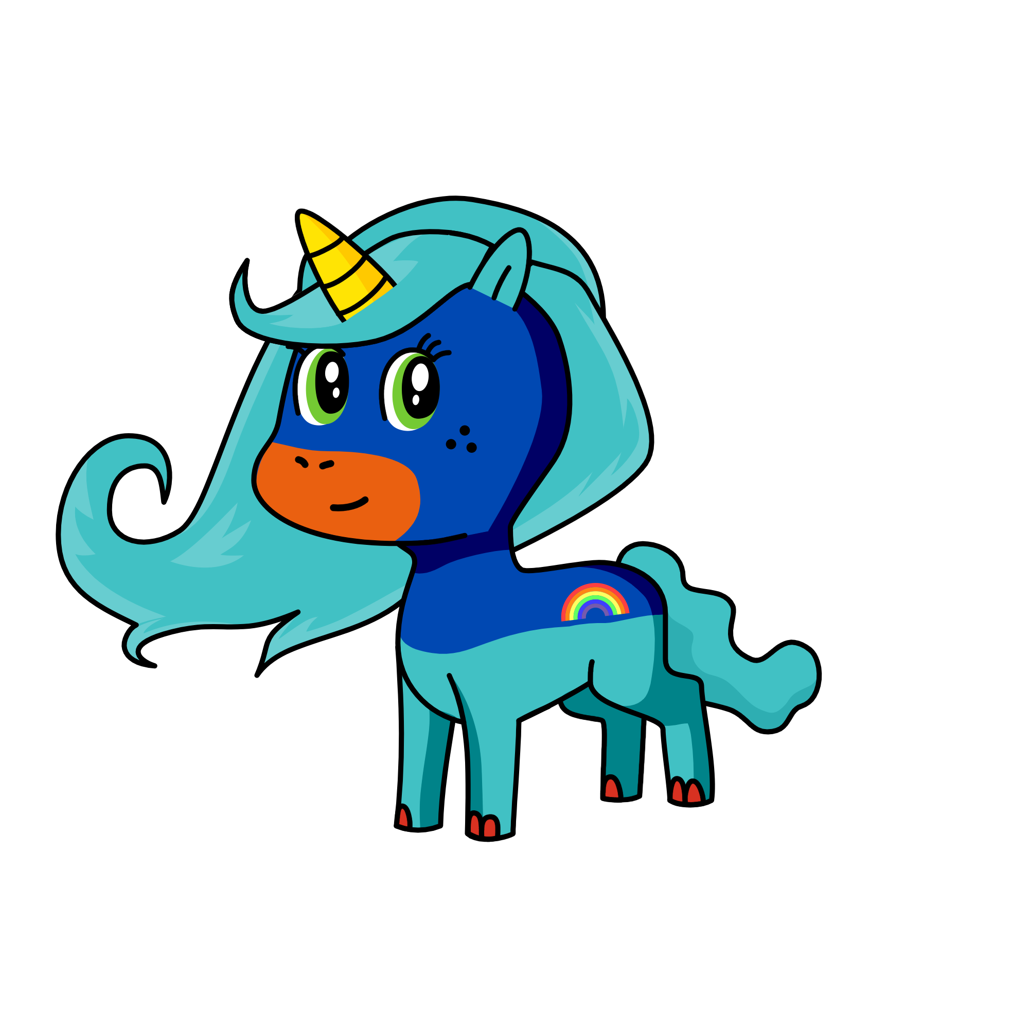 Fun, the unicorn
