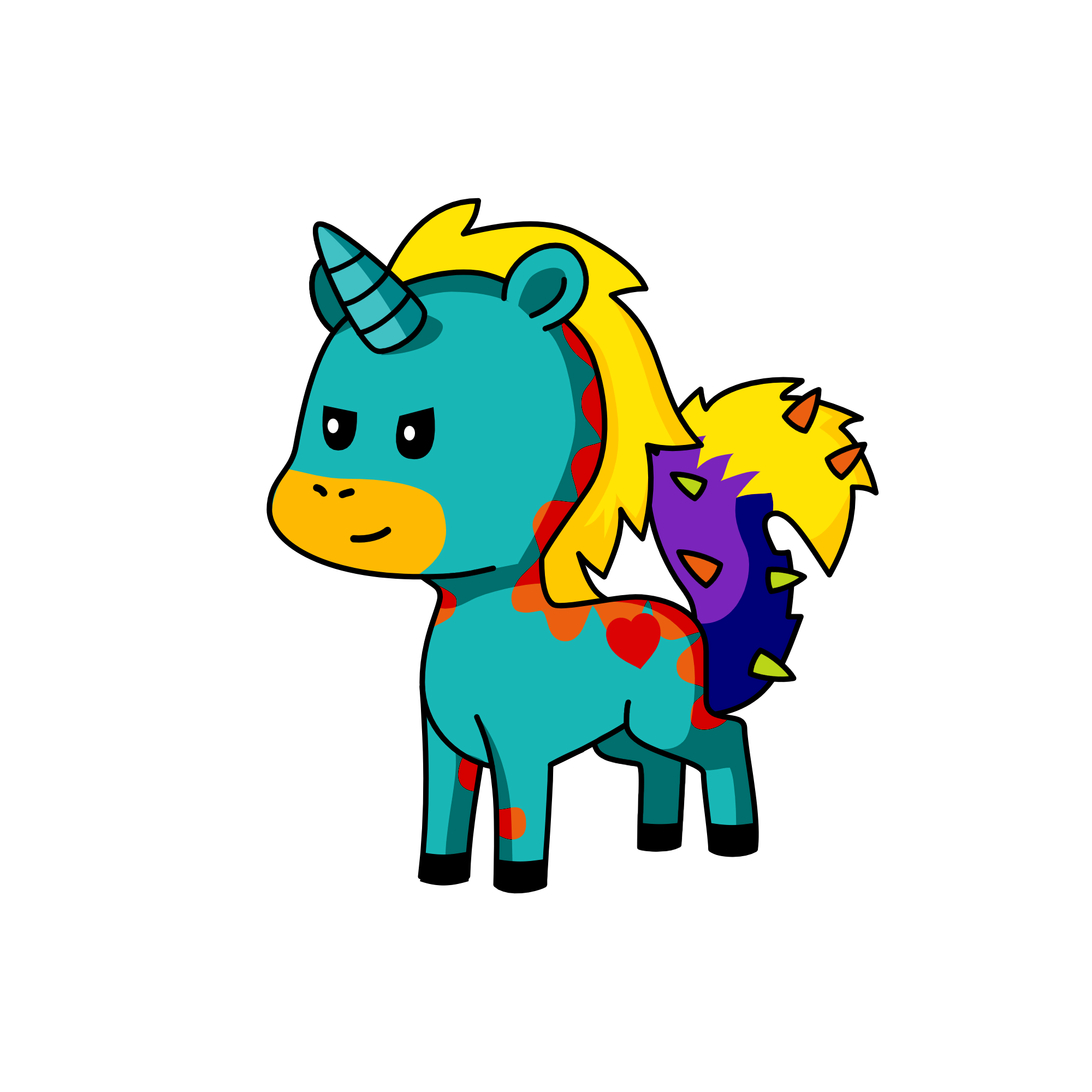 Gggtg, the unicorn