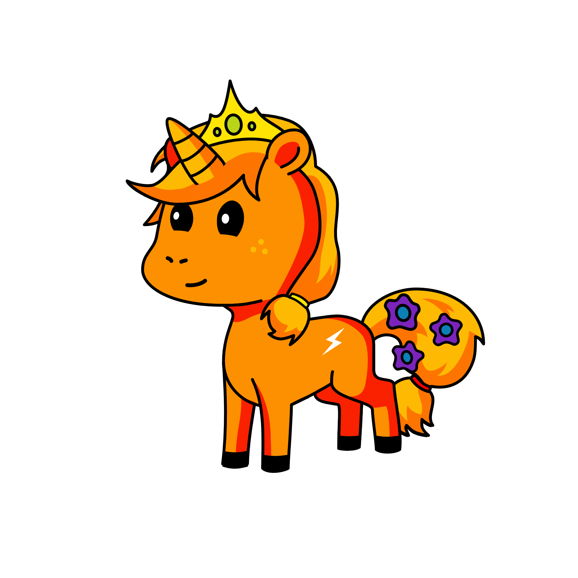 Applejack, the unicorn