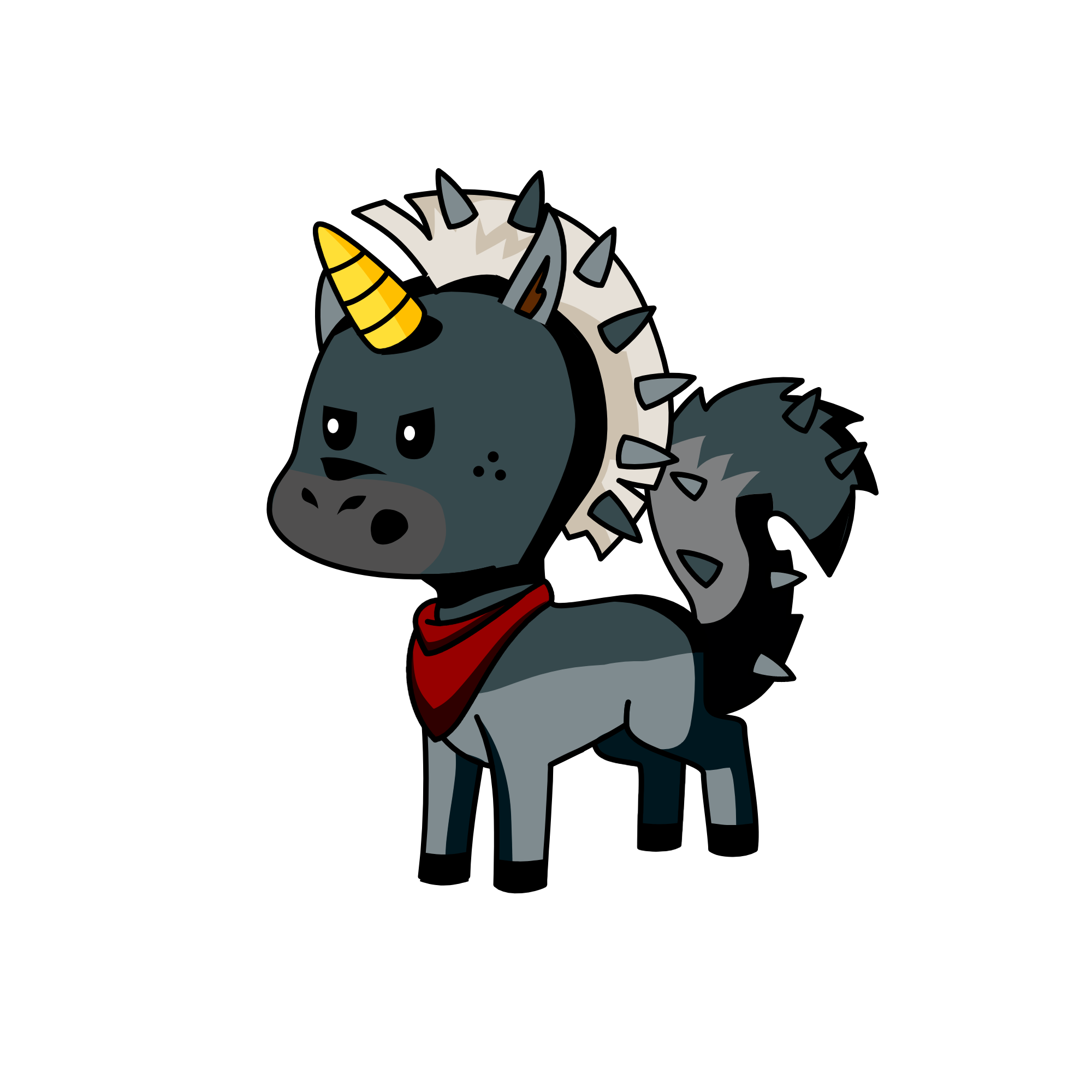 devil, the unicorn