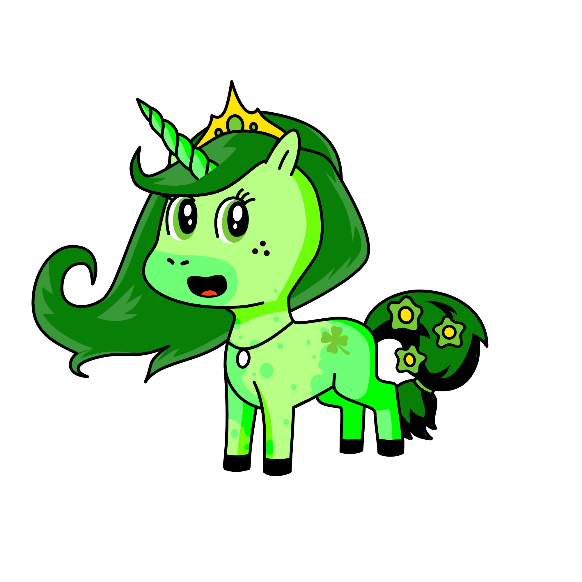 Princess Lucky, the unicorn