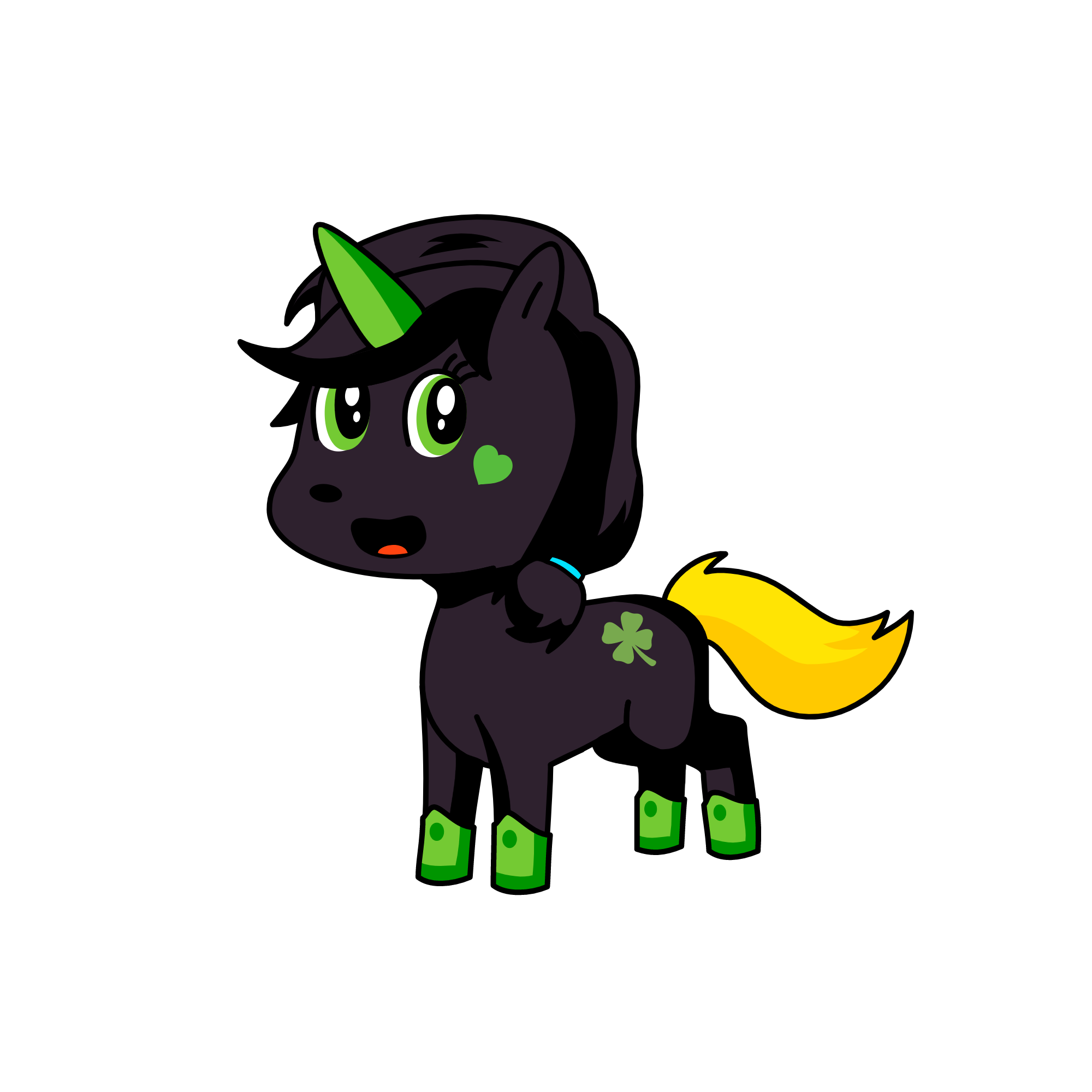 Ladynoir, the unicorn