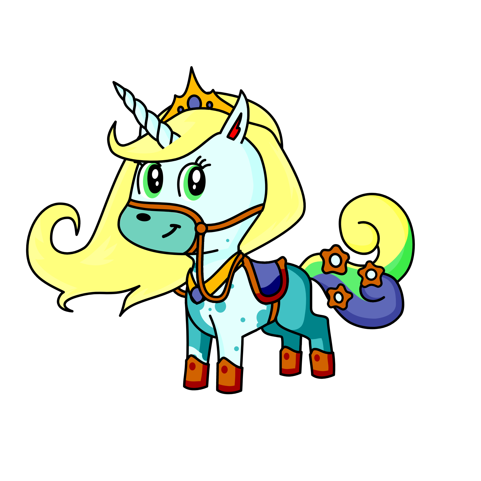 Princess Flurr, the unicorn