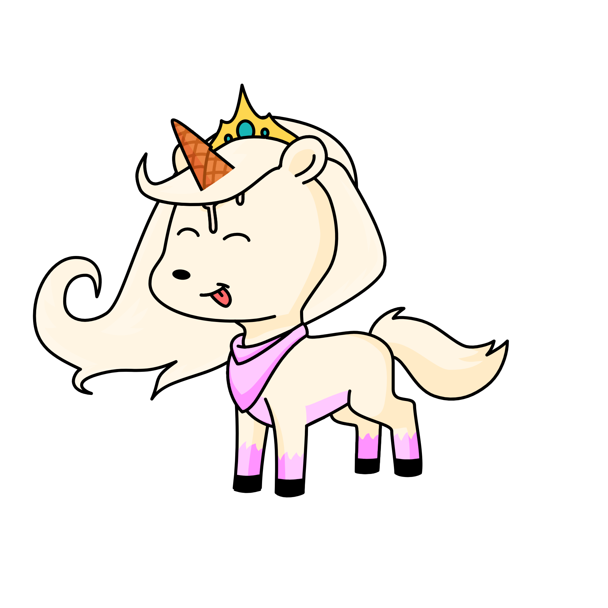 icy princess, the unicorn