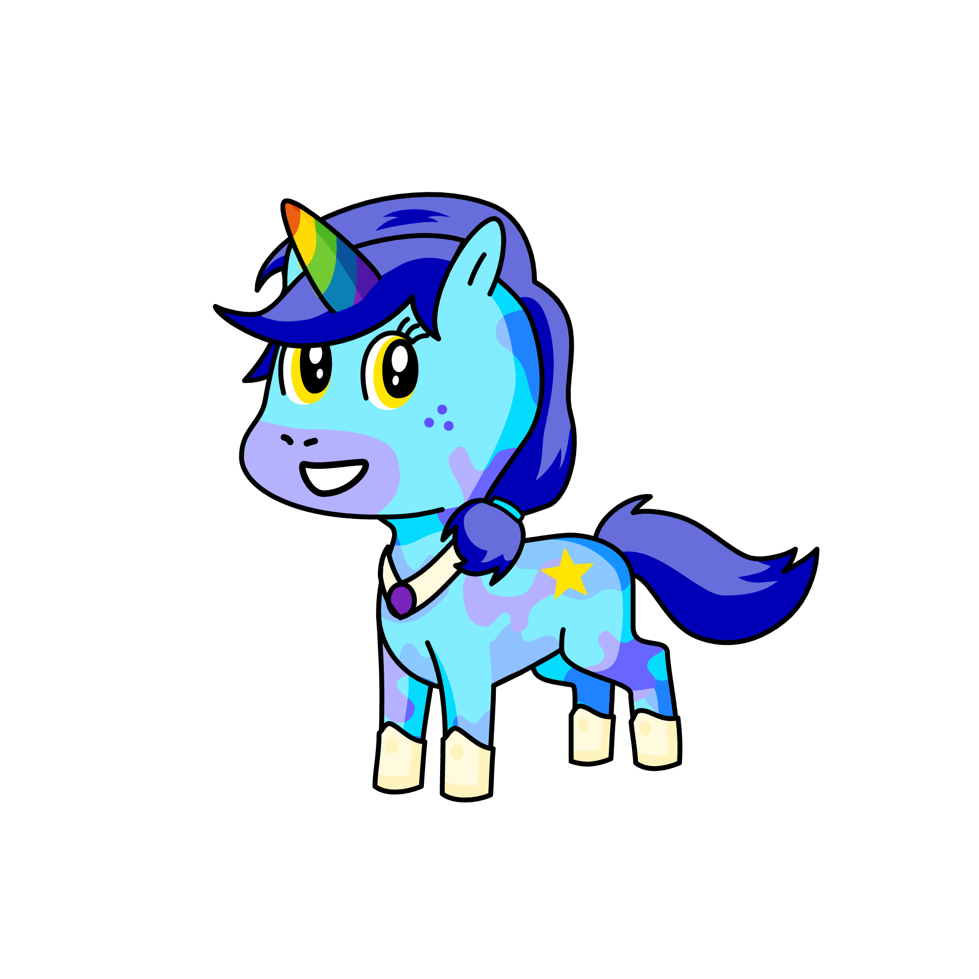 KAY, the unicorn