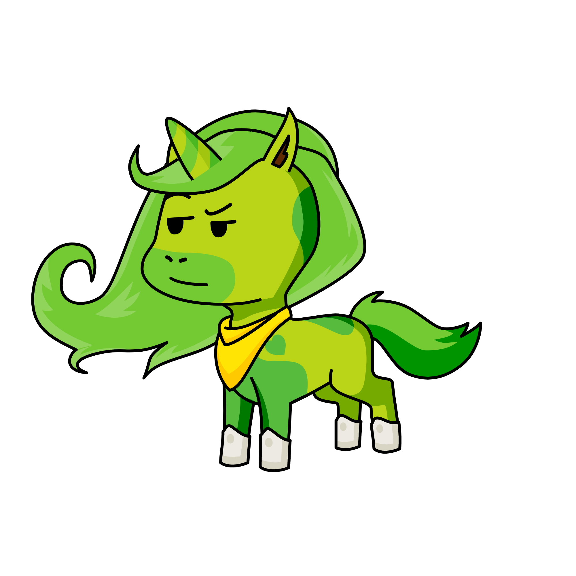 Thatichi, the unicorn