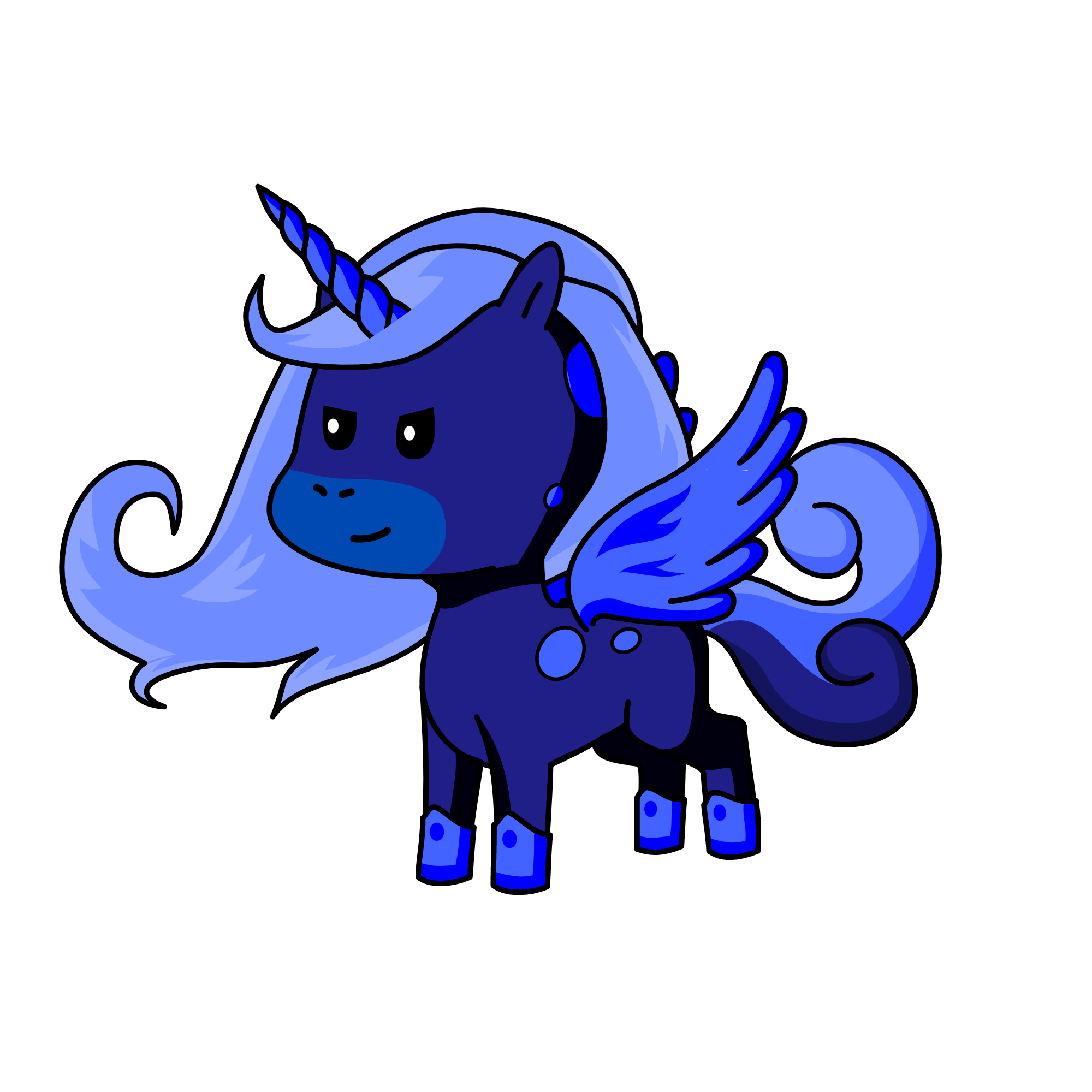 Moonmist, the unicorn