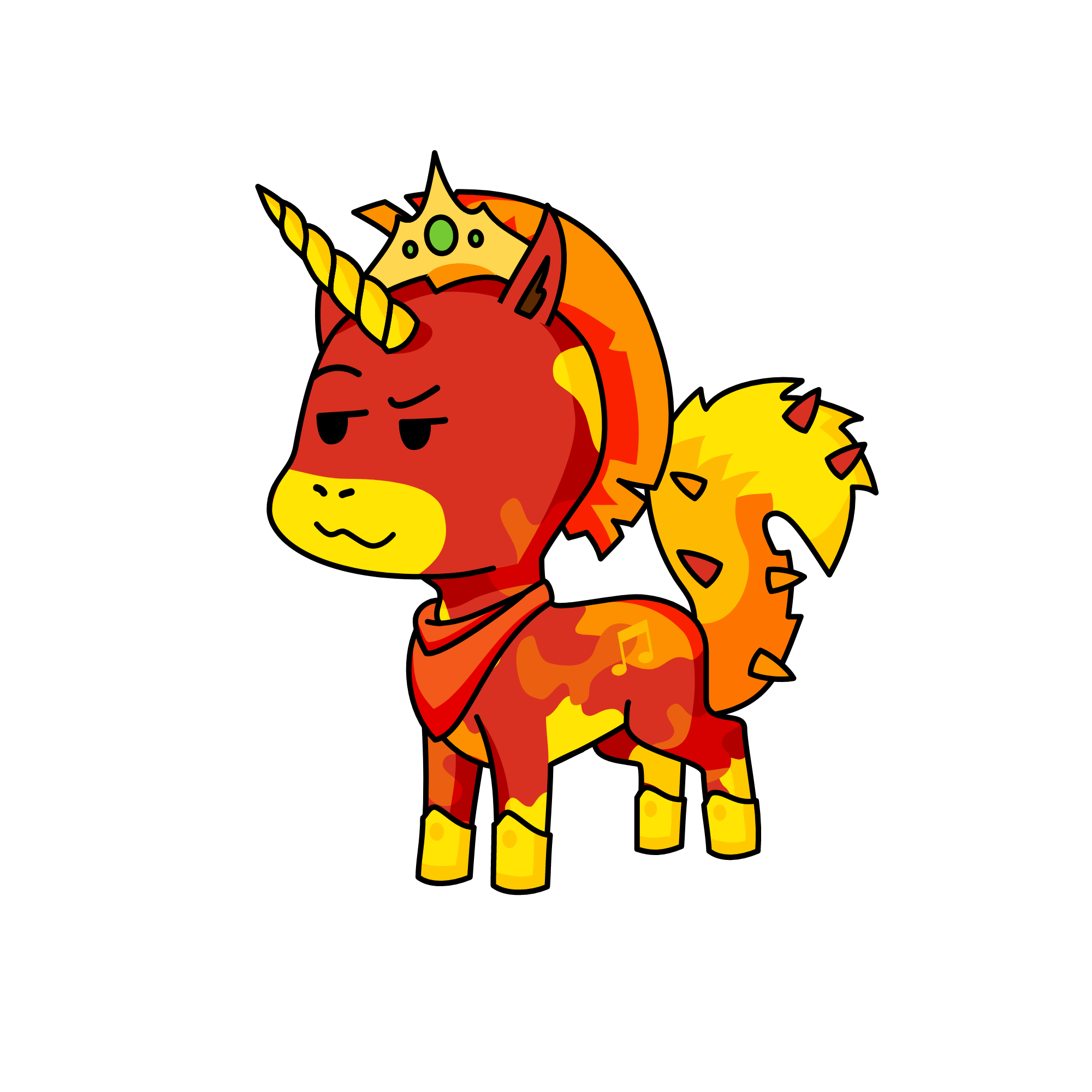 Hartrech, the unicorn