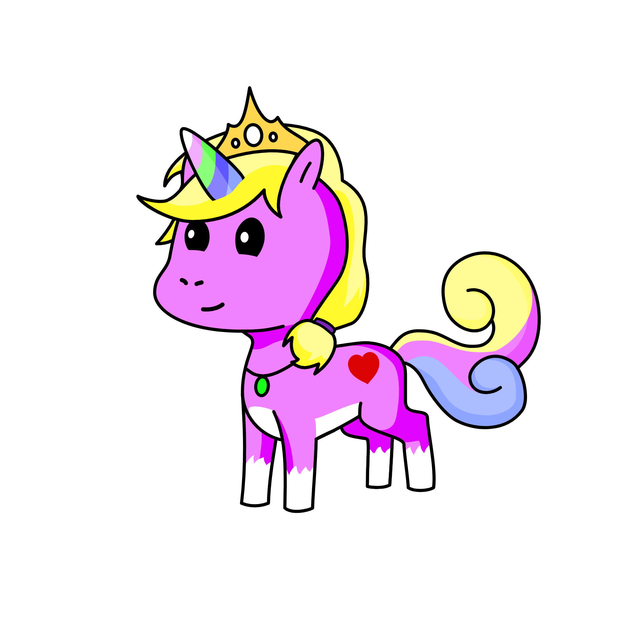 princess sparcle, the unicorn