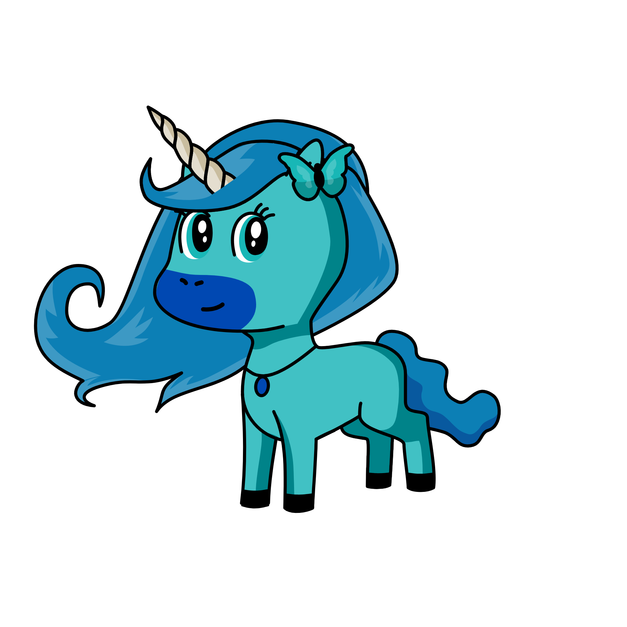 Moon, the unicorn