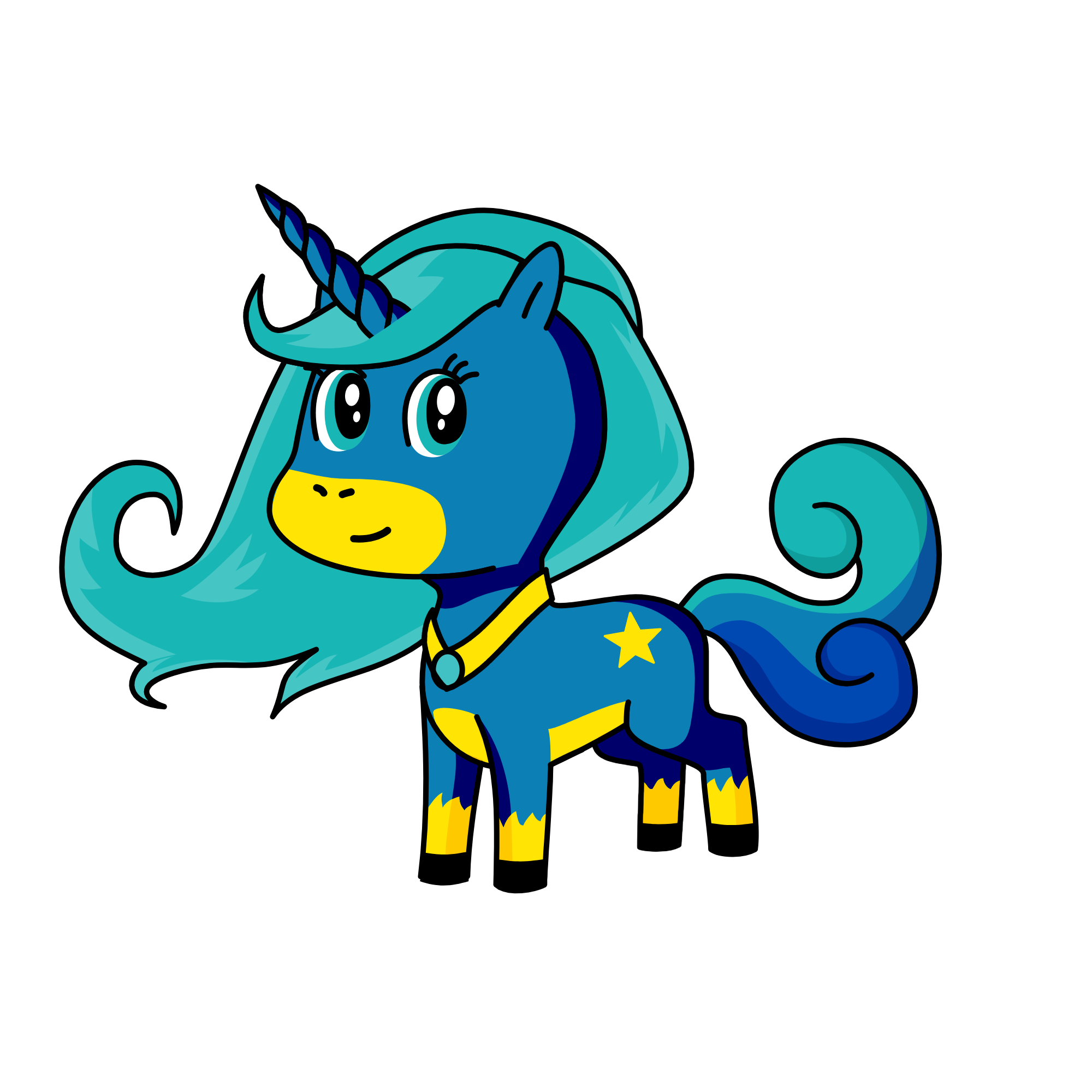 Luna, the unicorn