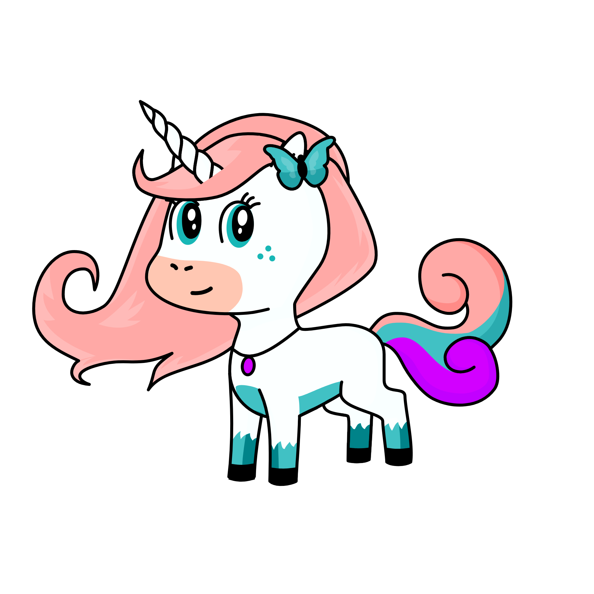 Cotton, the unicorn