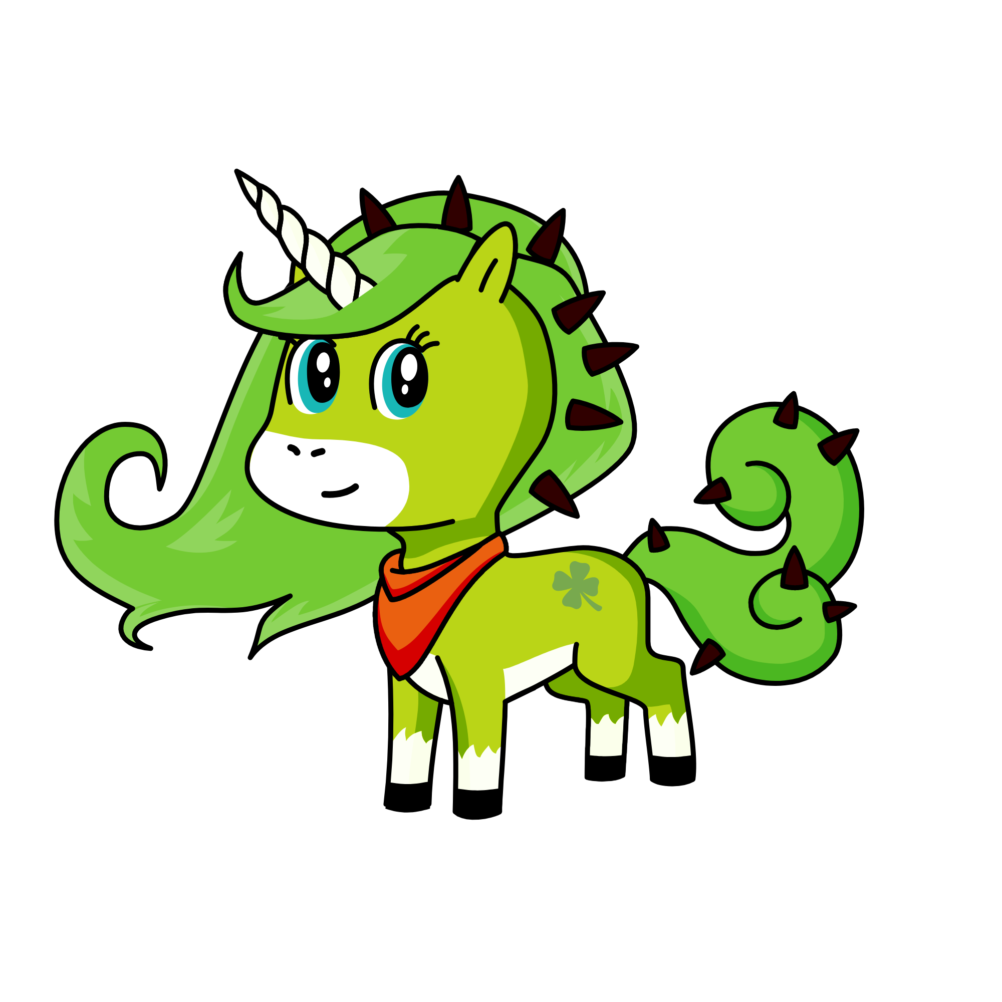 Cactina, the unicorn