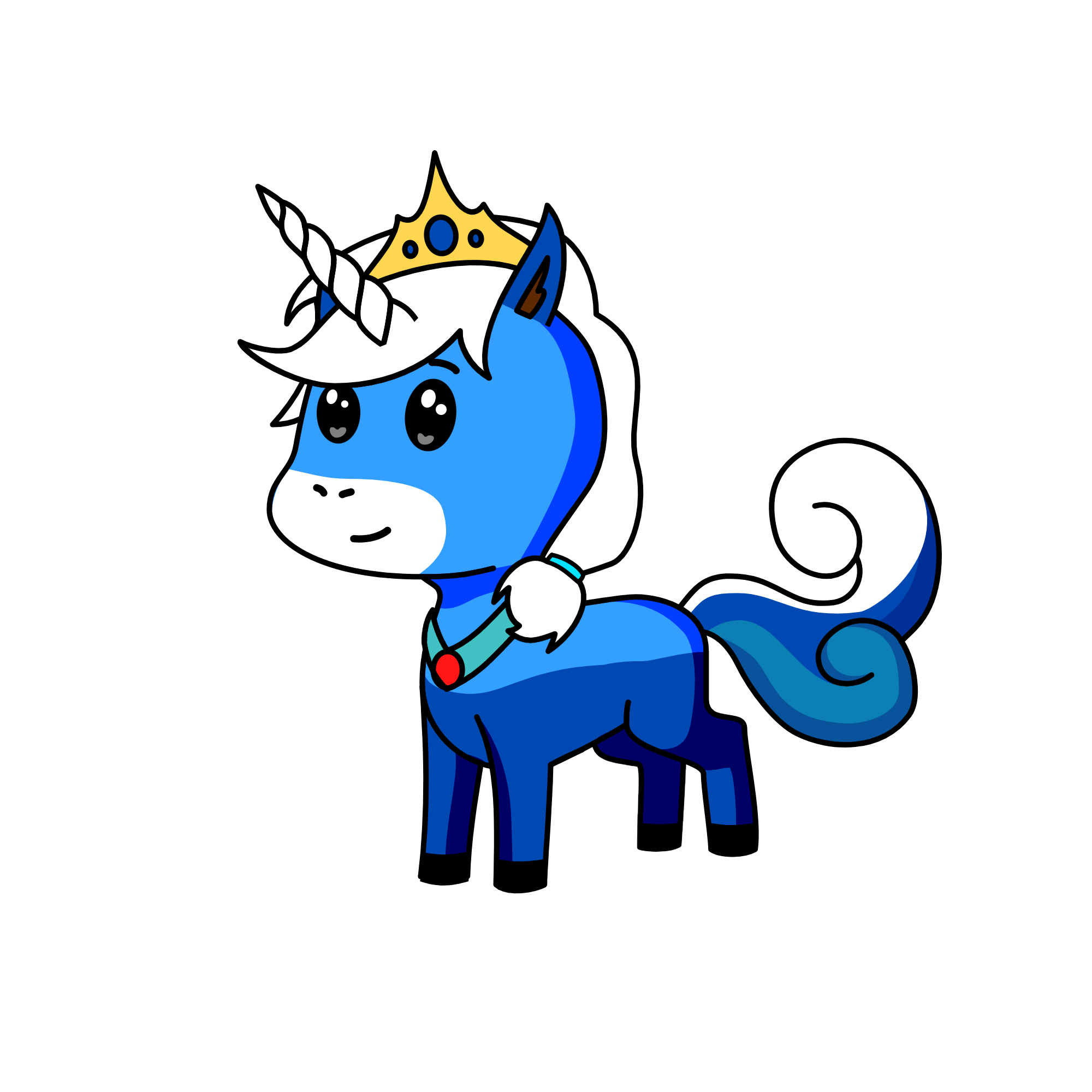 h, the unicorn