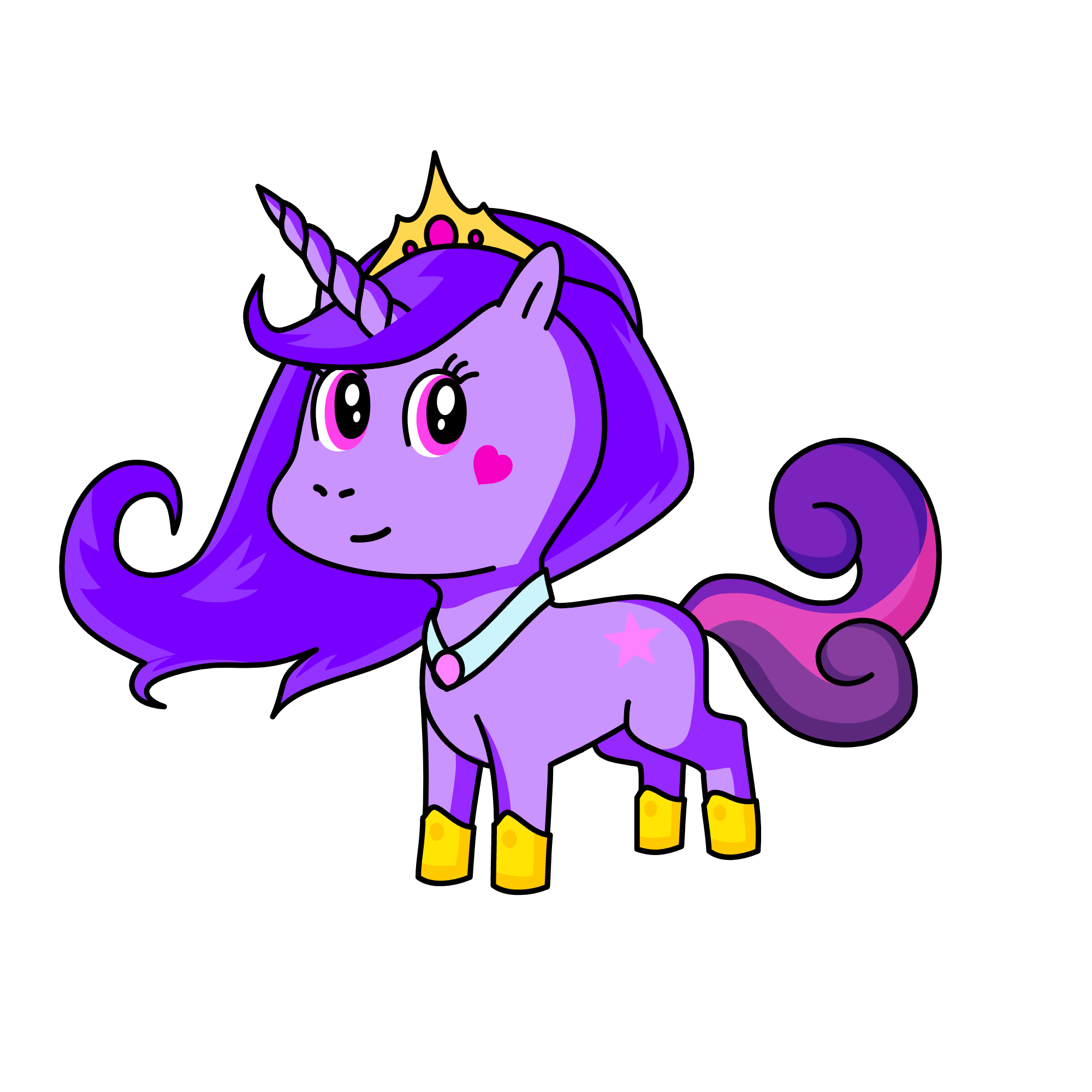 Princess Twilight Sparkle, the unicorn