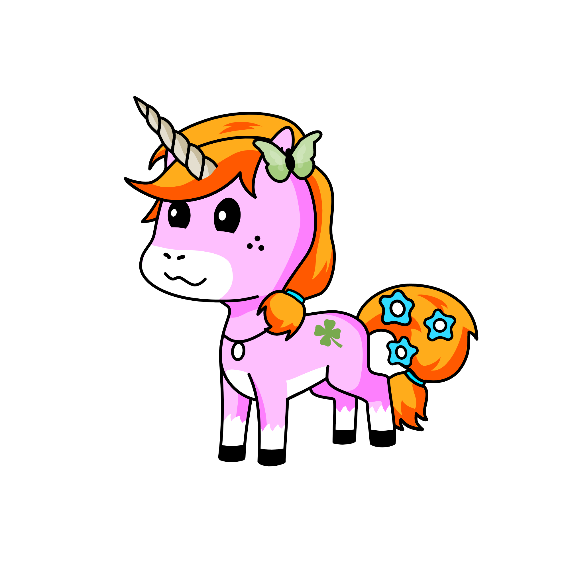 Flower, the unicorn