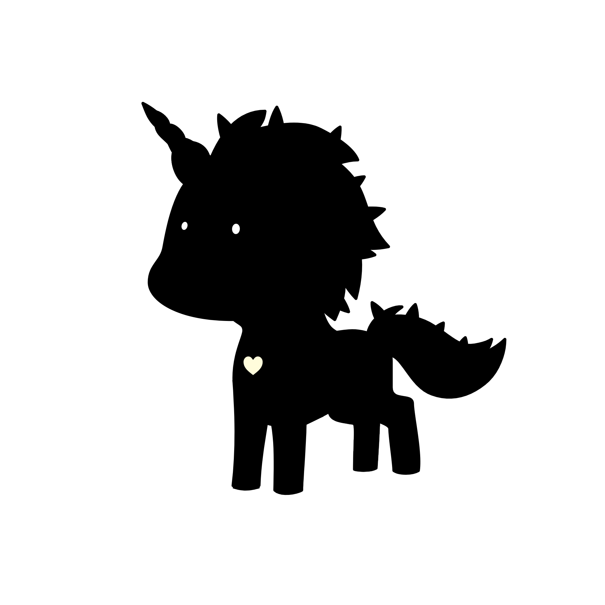 Nightmare, the unicorn