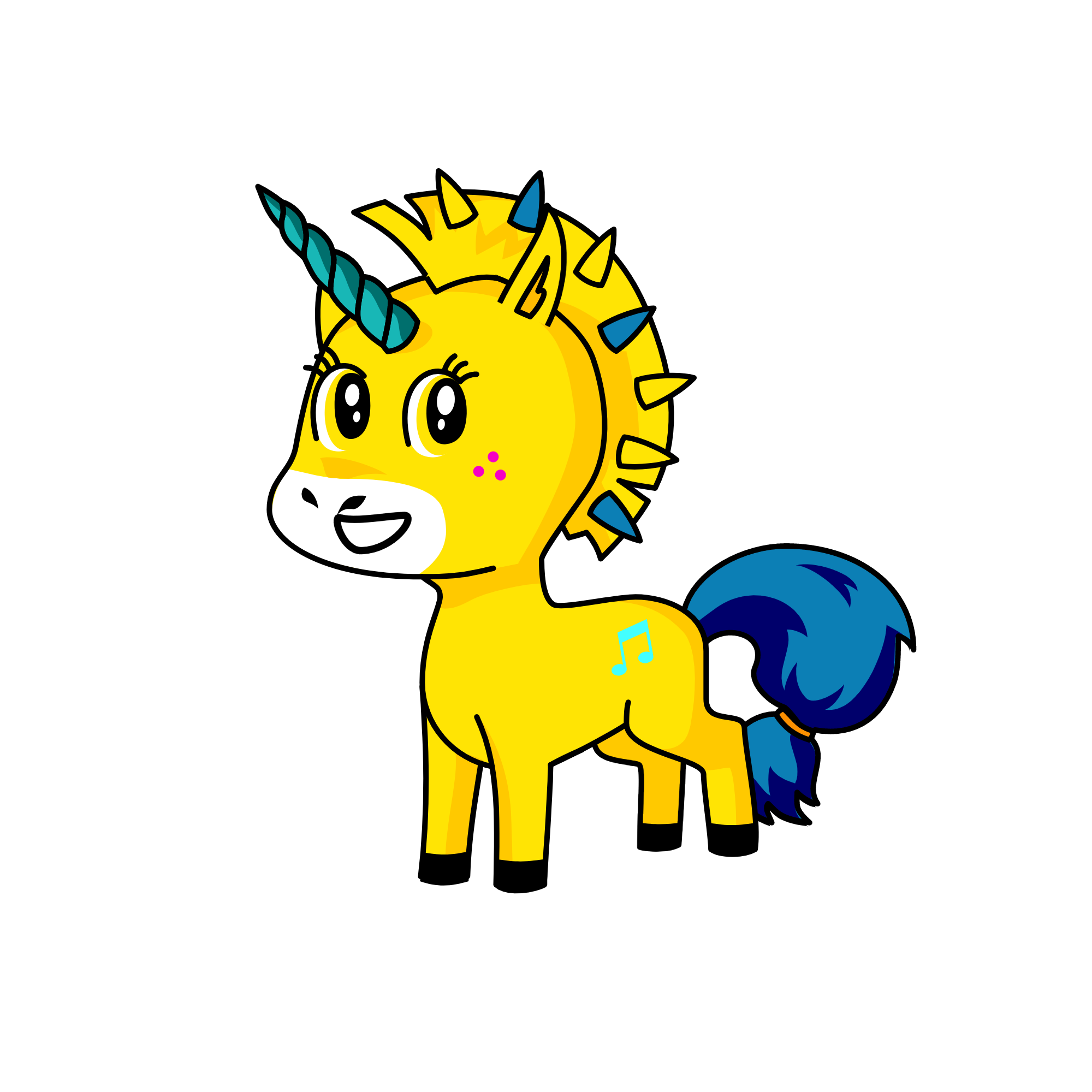 speedy, the unicorn