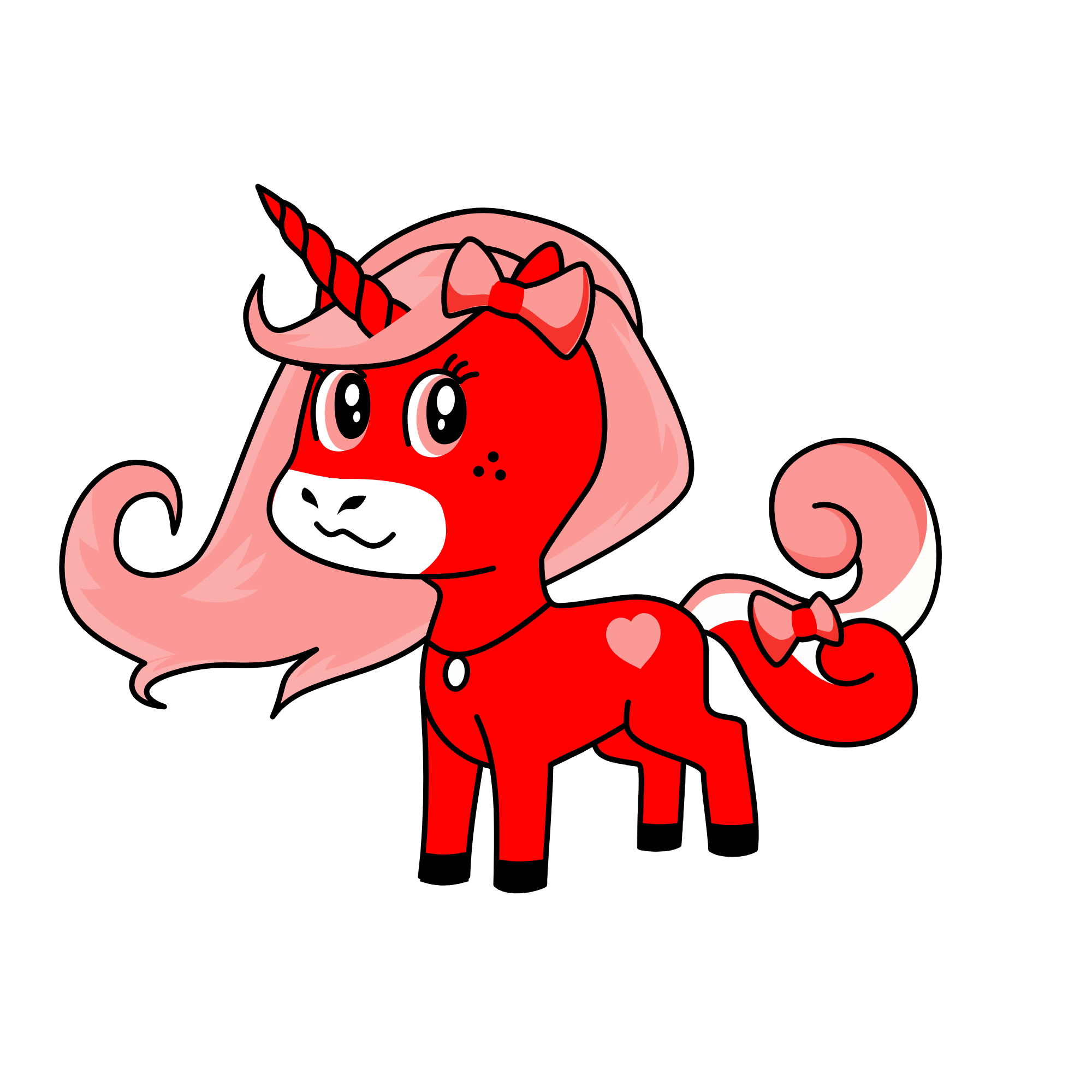 Valentine, the unicorn