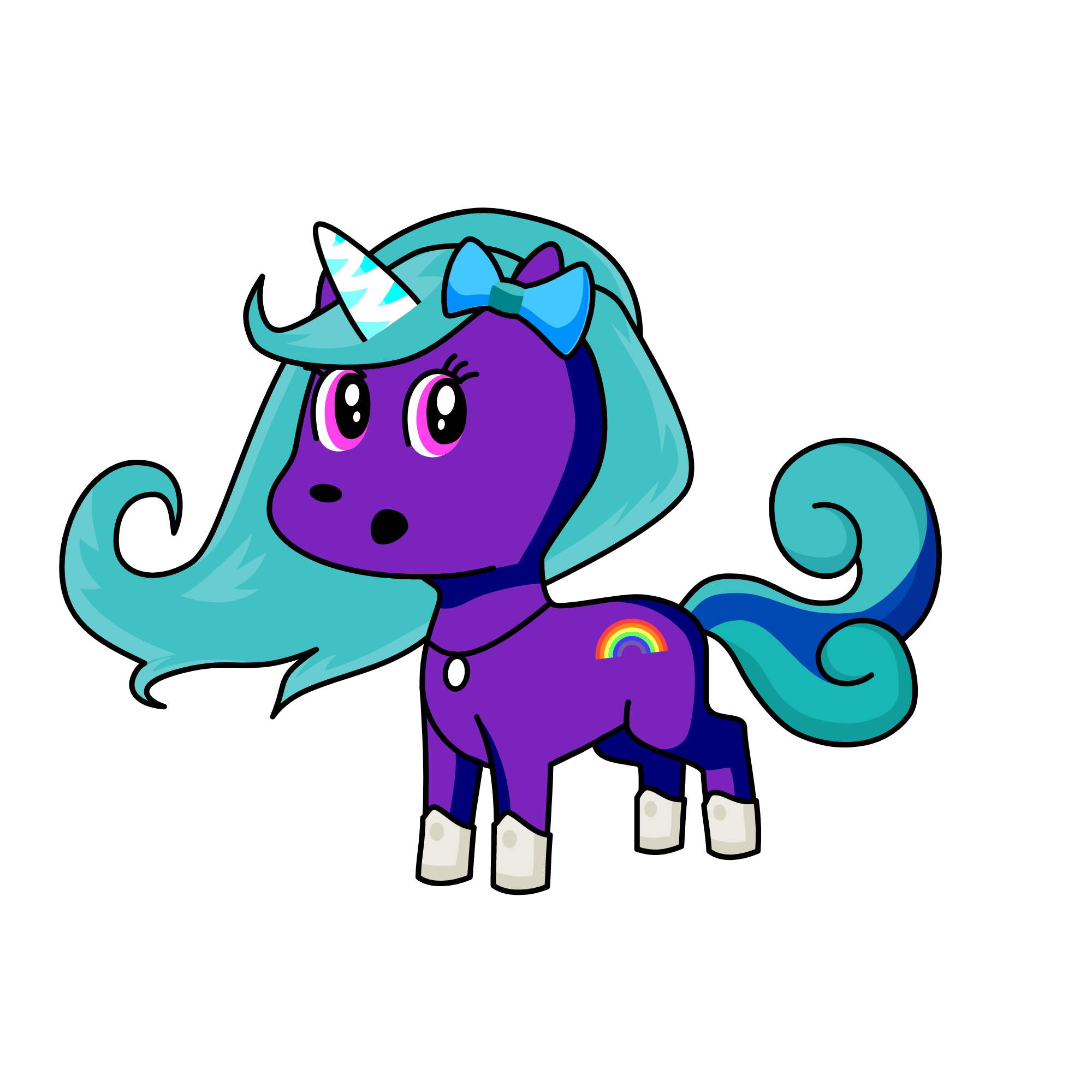 PURRFECT, the unicorn