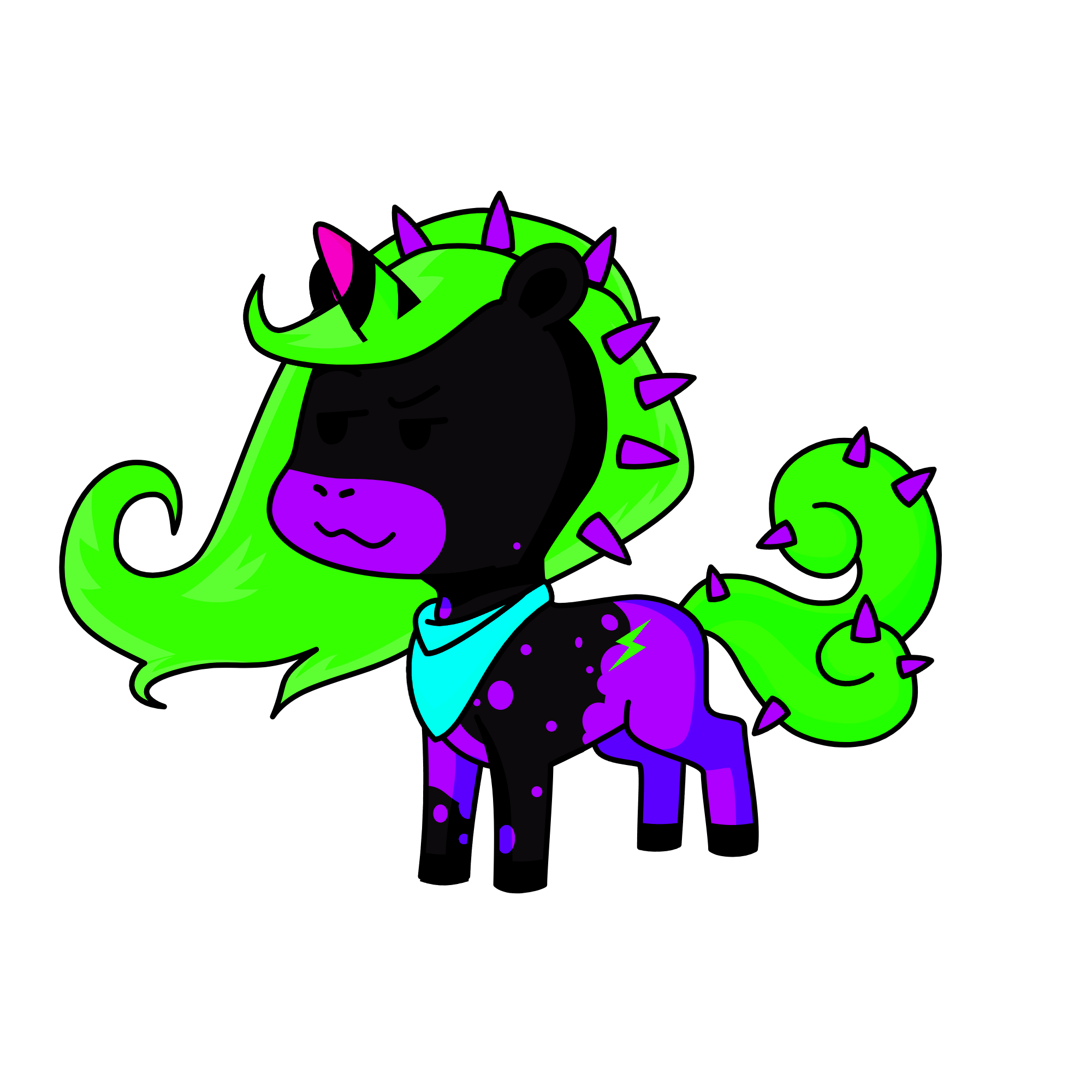 Snas, the unicorn