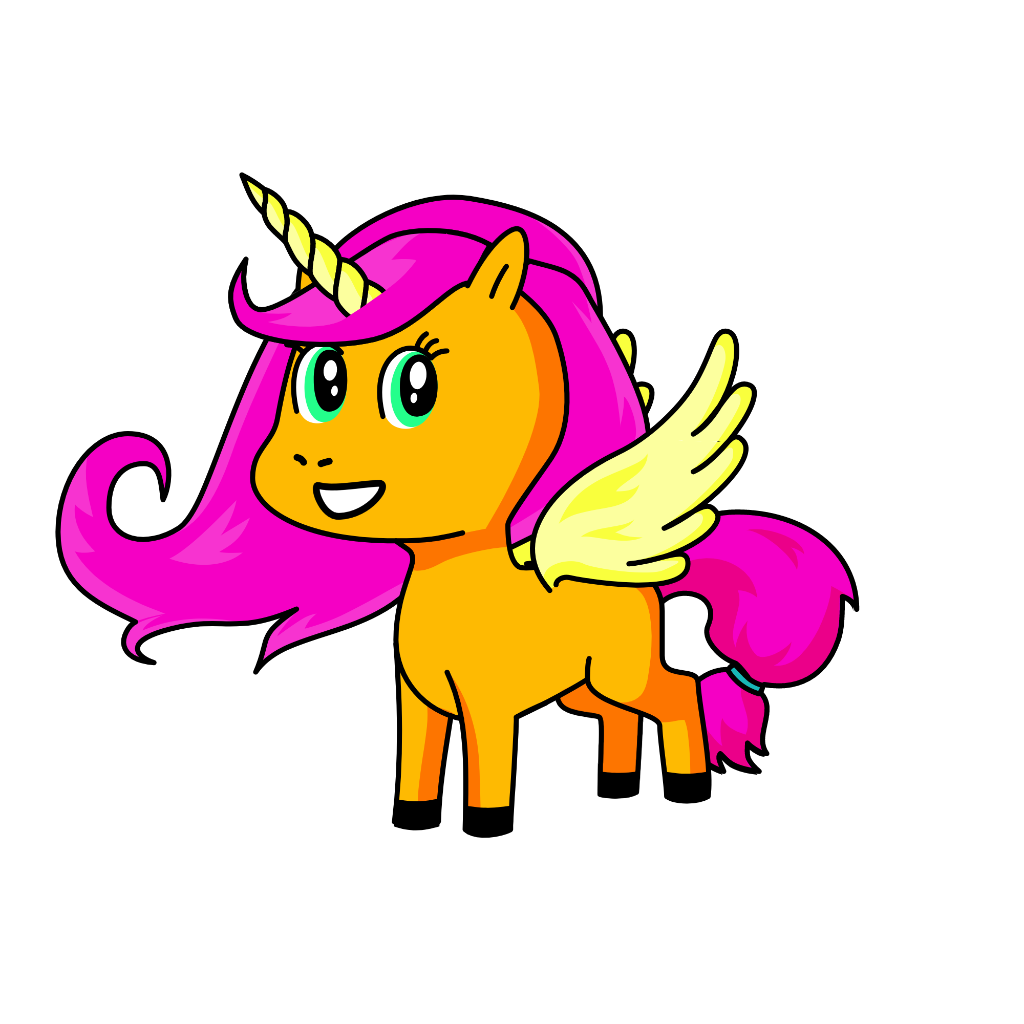 Sunny, the unicorn