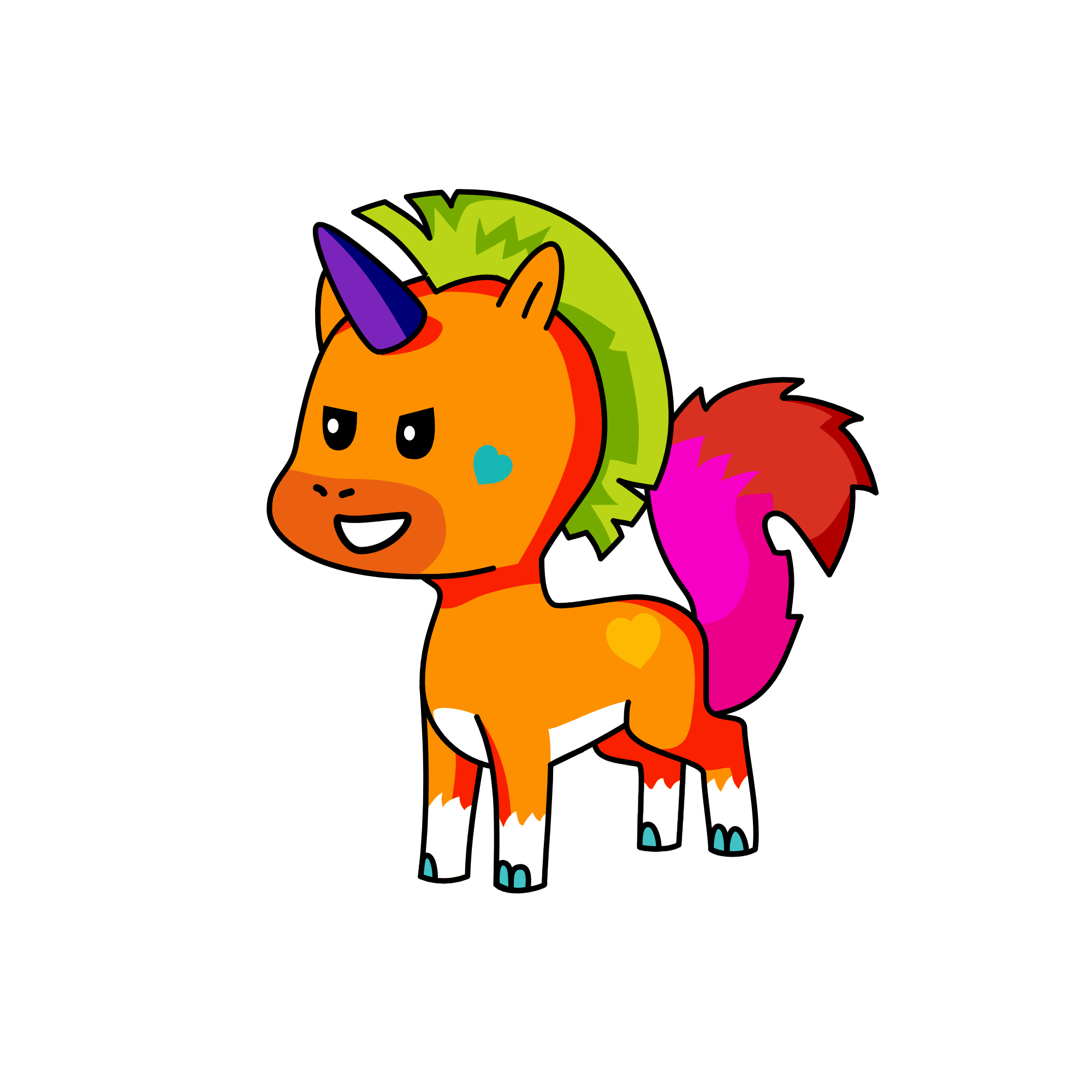 NOT, the unicorn