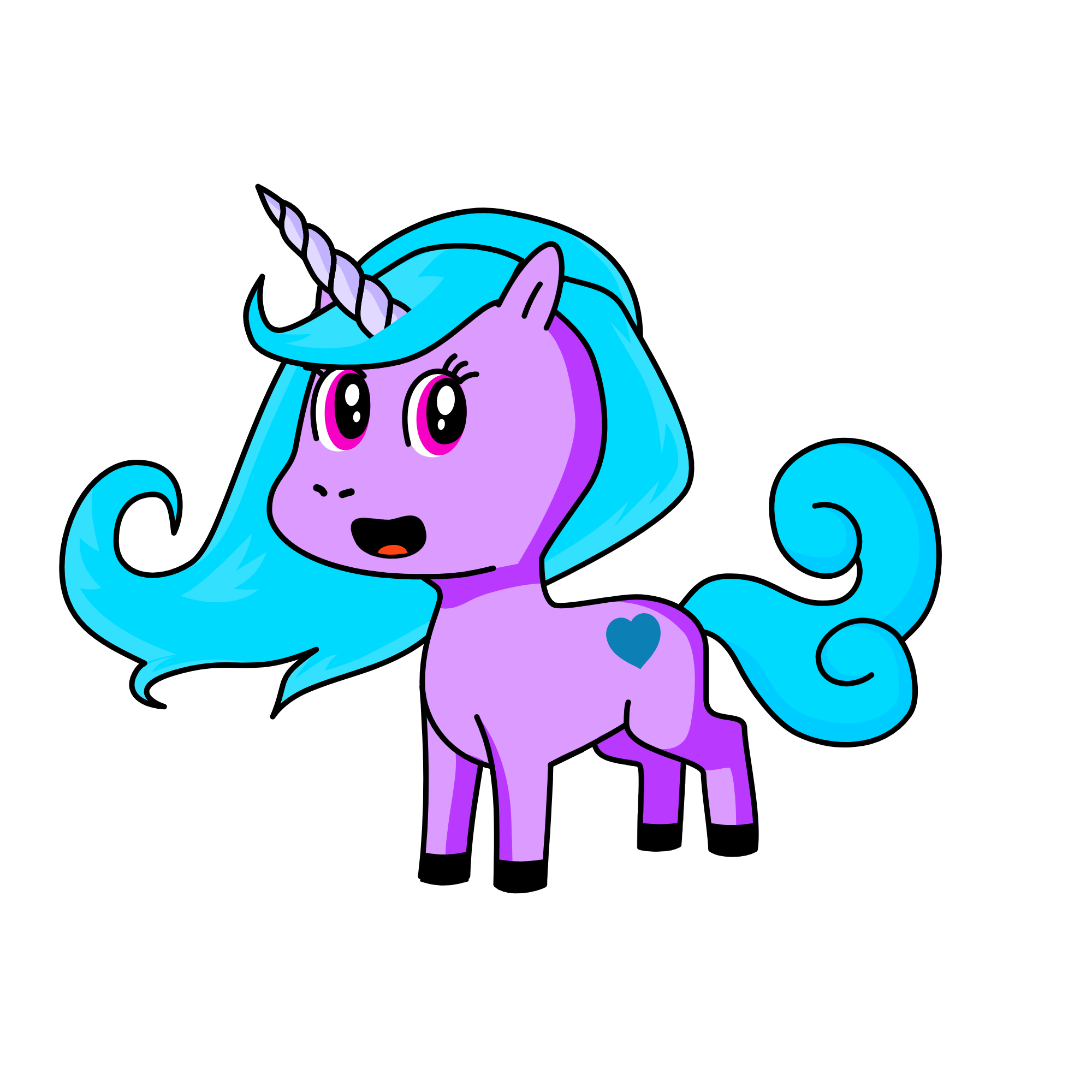 Izzy, the unicorn