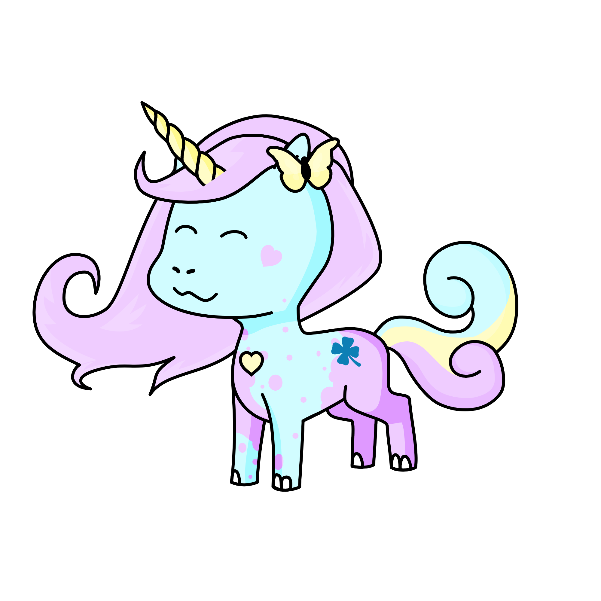 ;3, the unicorn