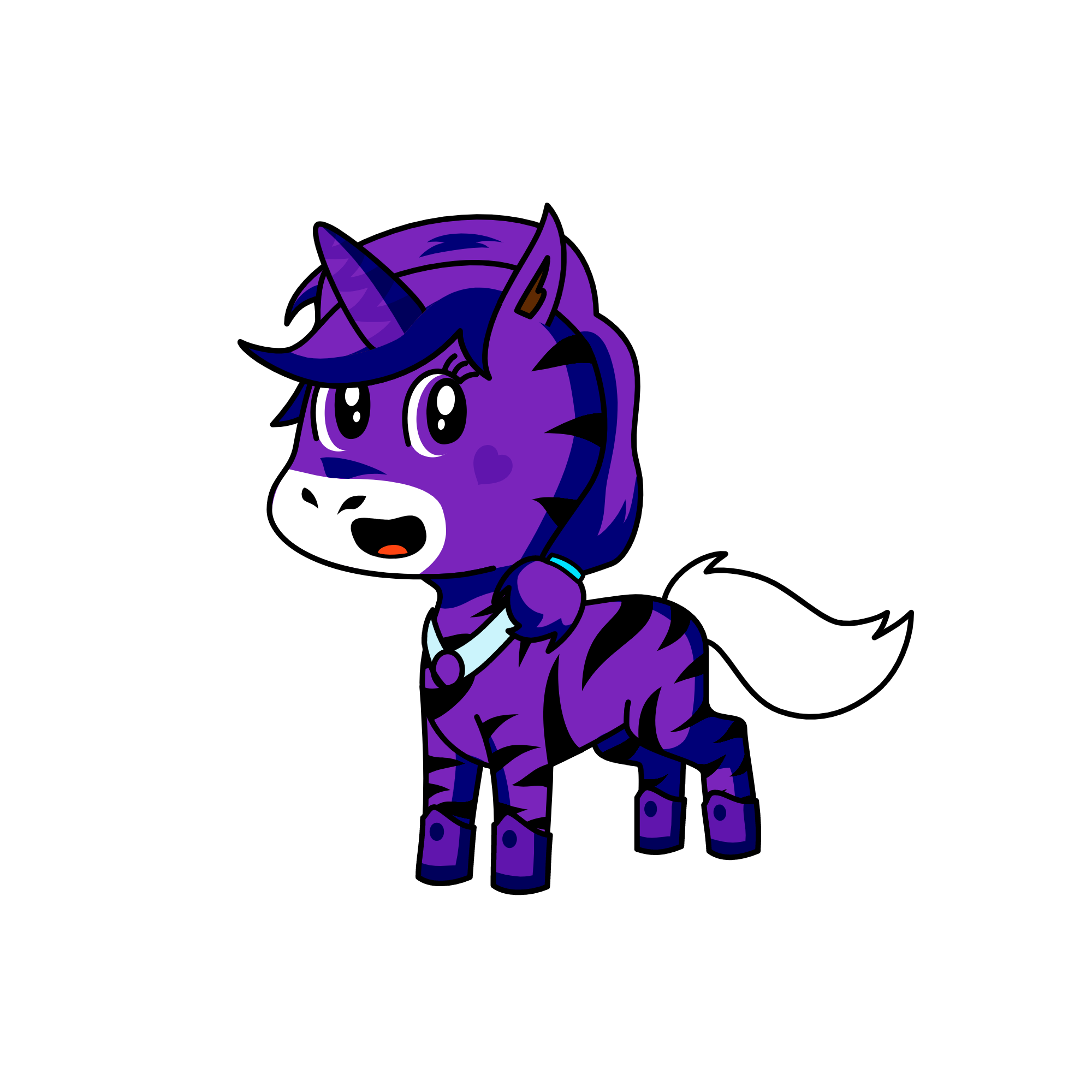 Midnight, the unicorn