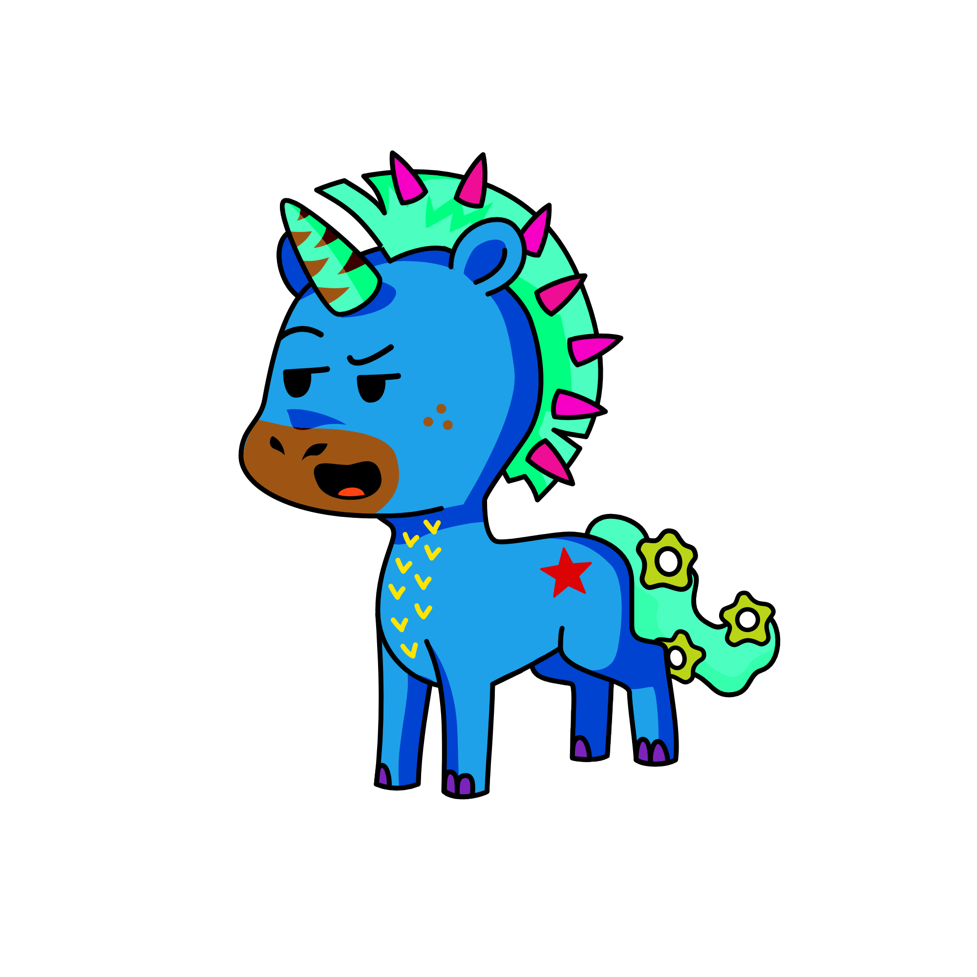 Johnicorn, the unicorn
