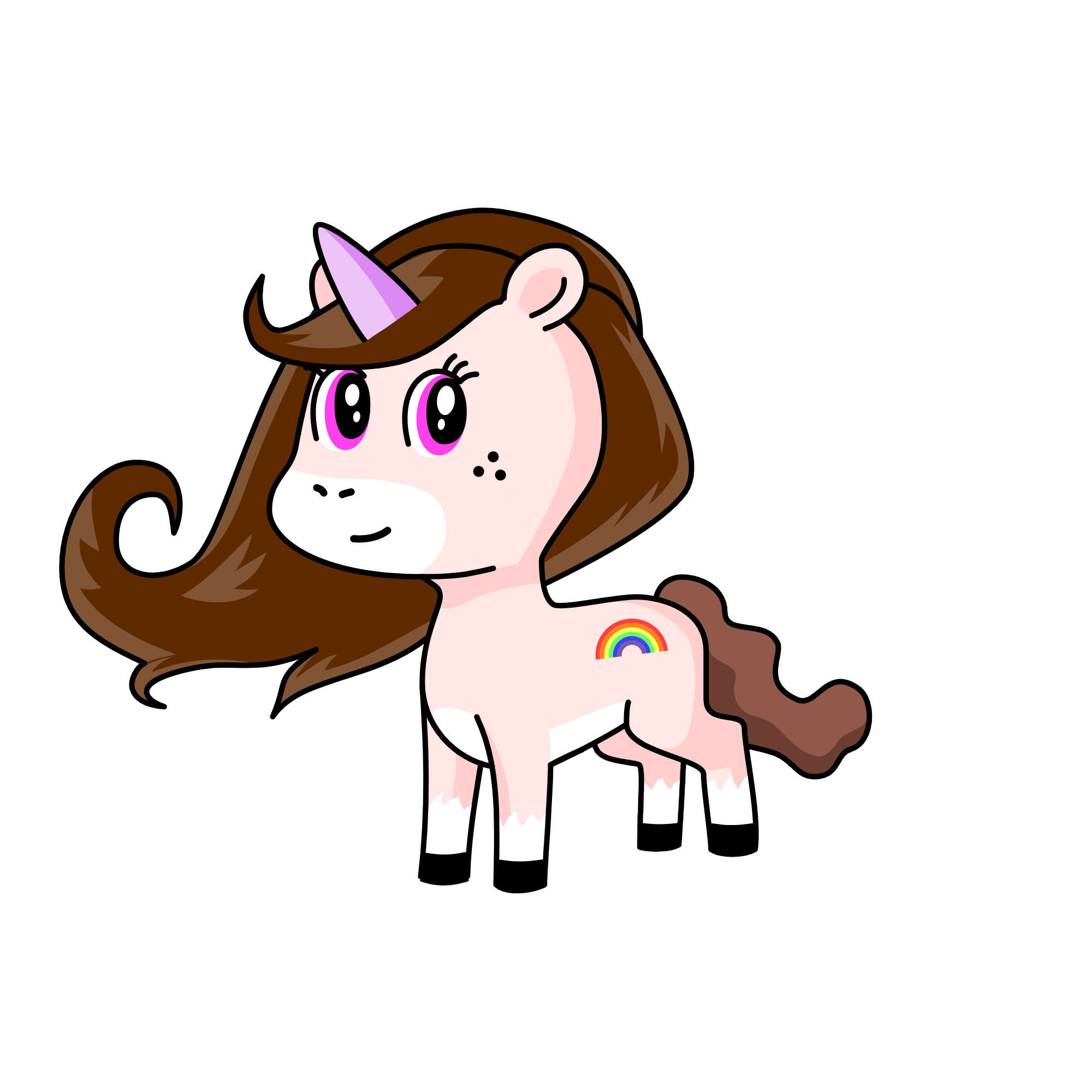 Glimmer, the unicorn
