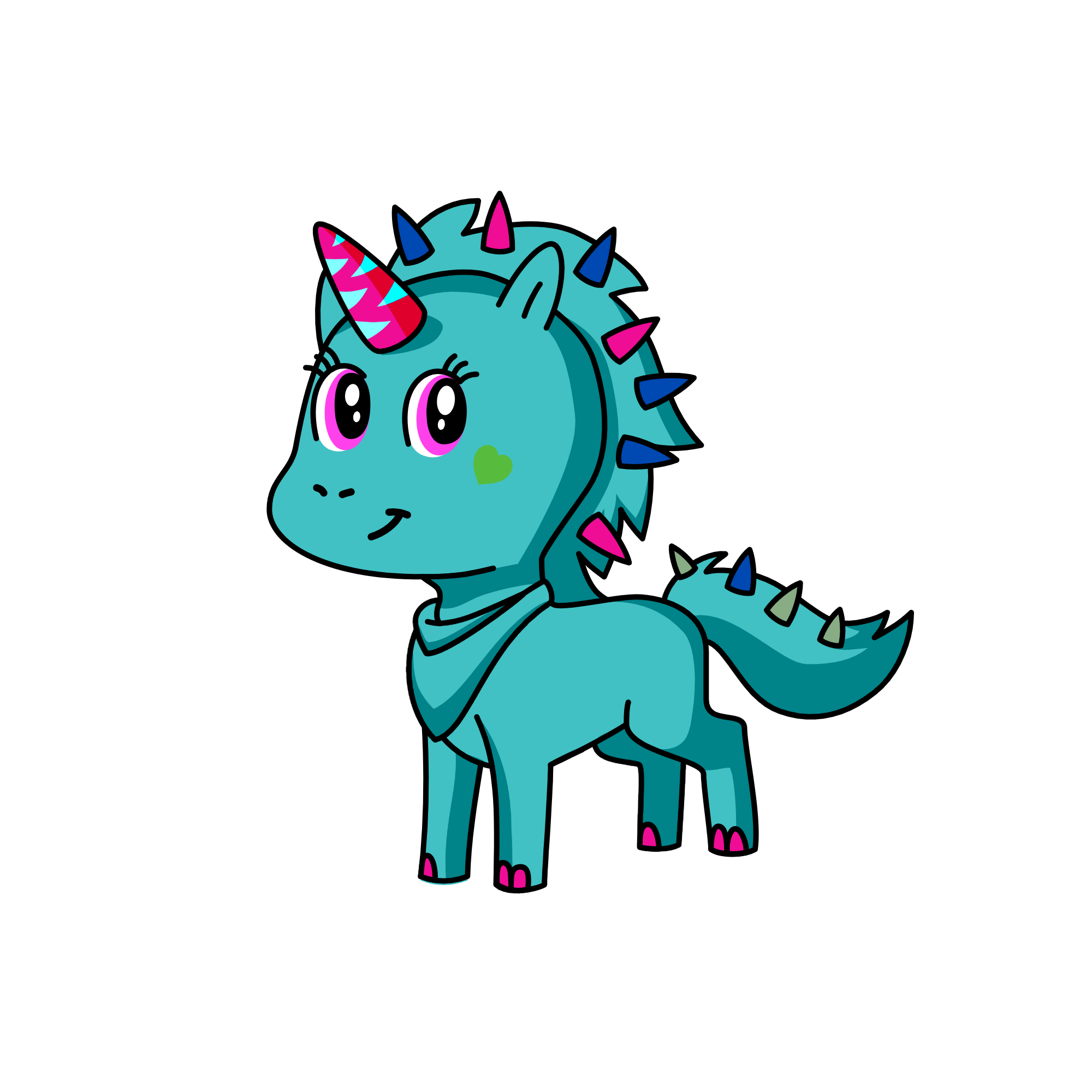 clolo1r1, the unicorn