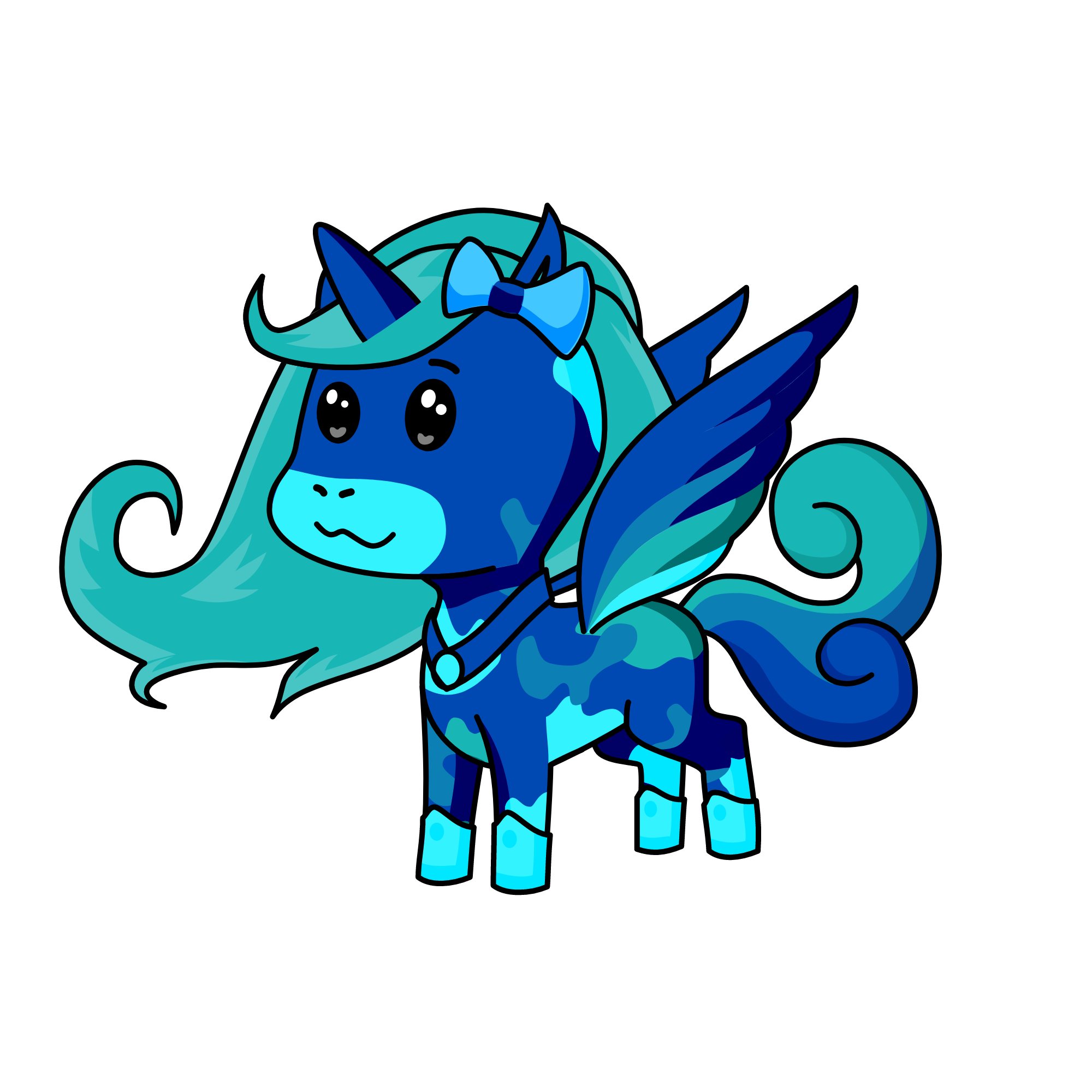 Una, the unicorn