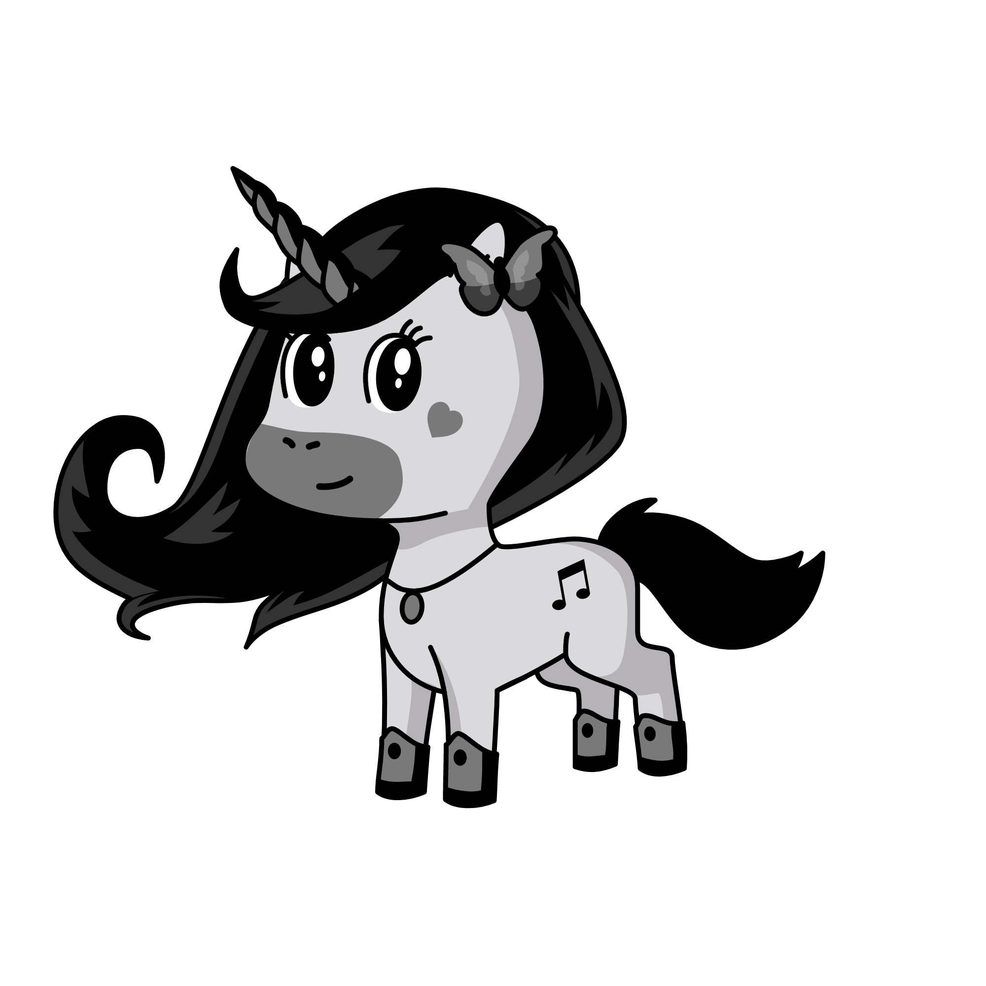 Briar Rose, the unicorn